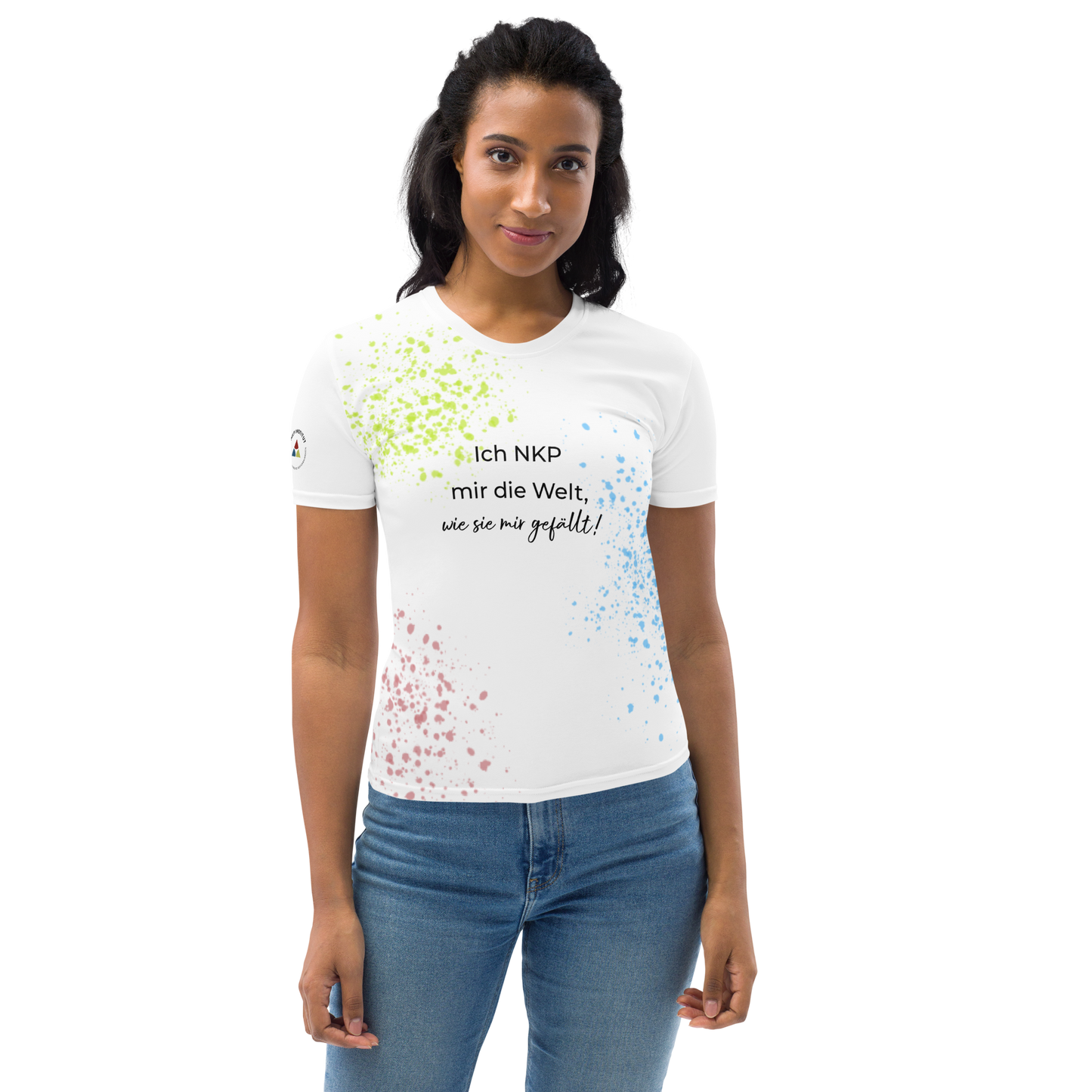Damen-T-Shirt - Klecks - NKP Welt