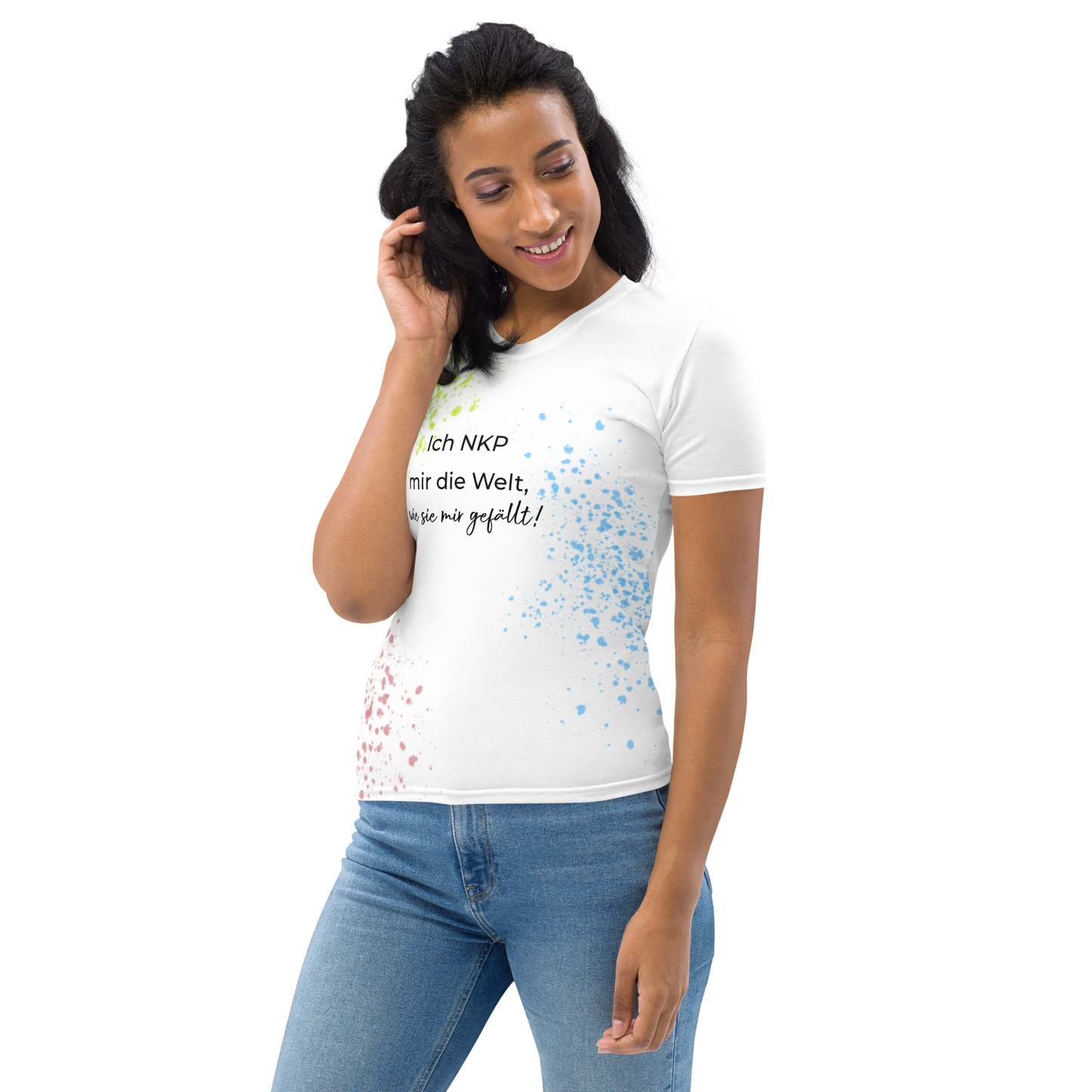 Damen-T-Shirt - Klecks - NKP Welt