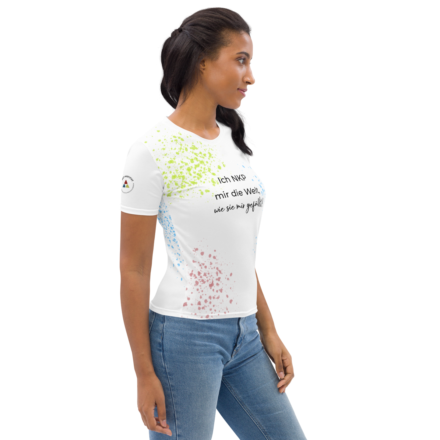 Damen-T-Shirt - Klecks - NKP Welt
