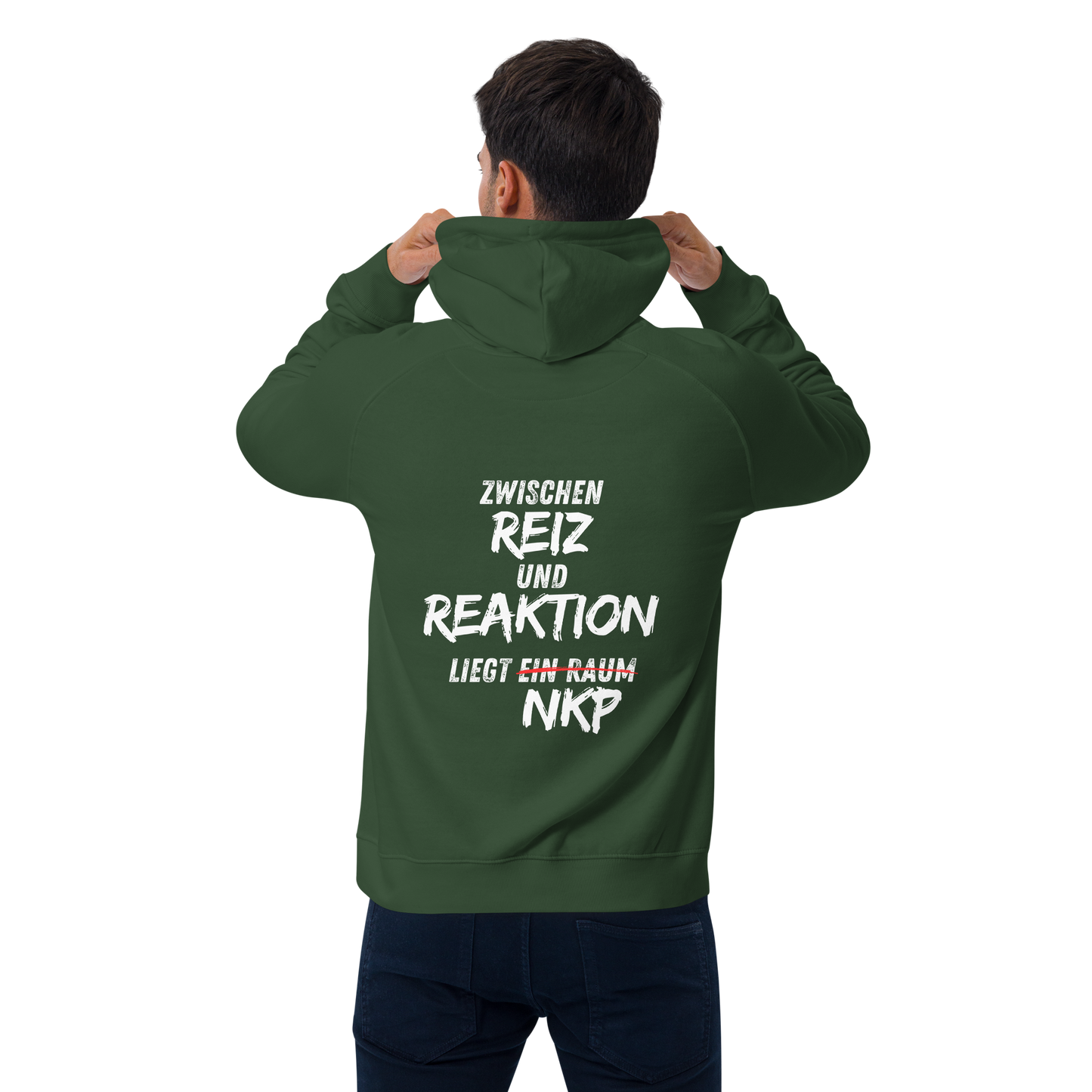 Unisex Bio-Raglan-Hoodie - Reiz & Reaktion