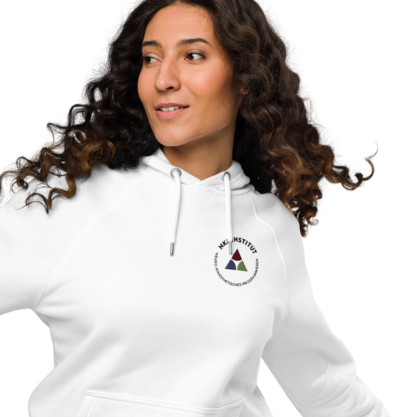 Unisex eco raglan hoodie - Stimulus & Response