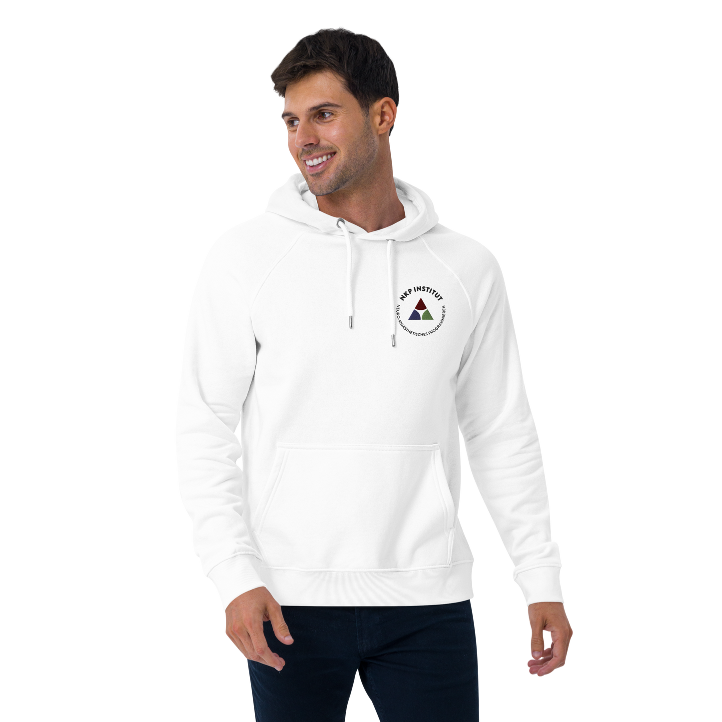 Unisex eco raglan hoodie - Stimulus & Response