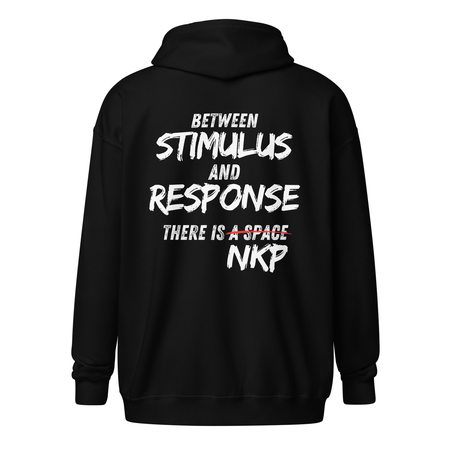 Unisex heavy blend zip hoodie - Stimulus & Response
