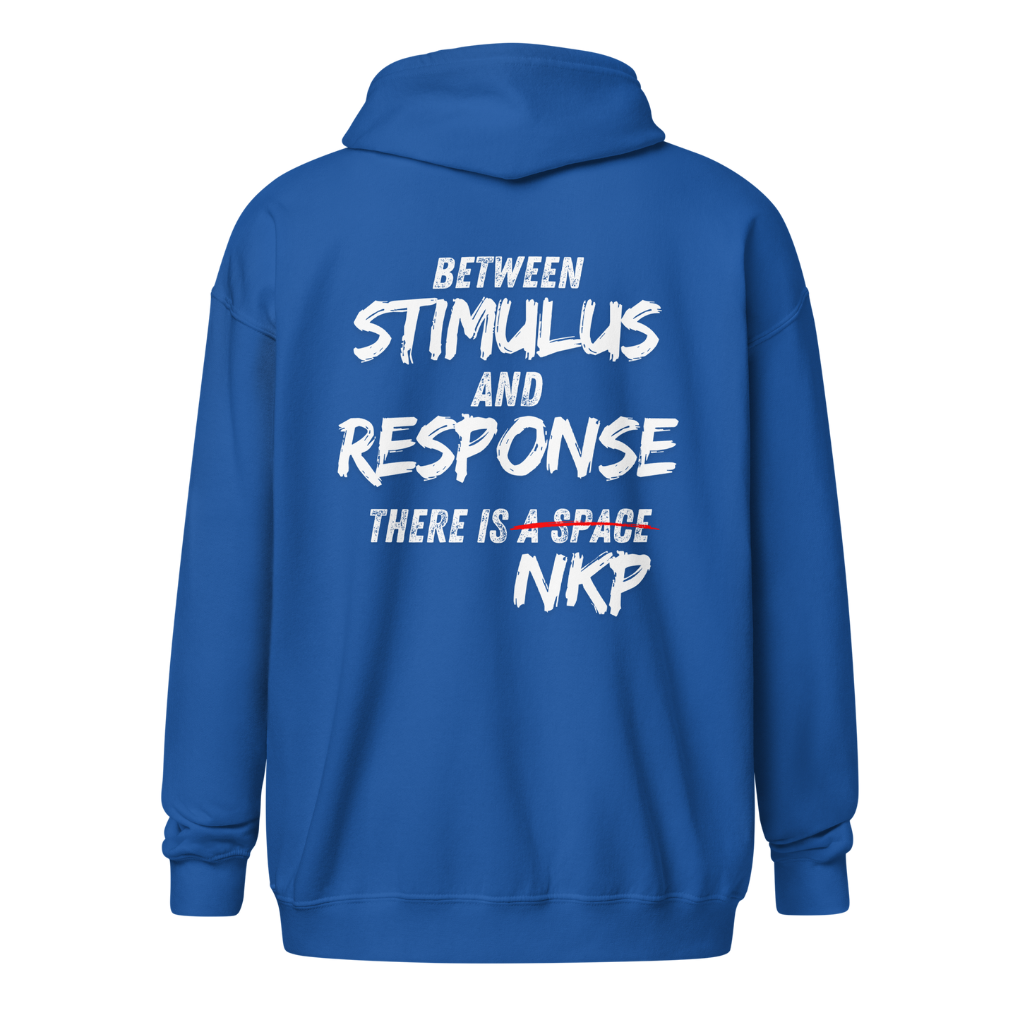 Unisex heavy blend zip hoodie - Stimulus & Response
