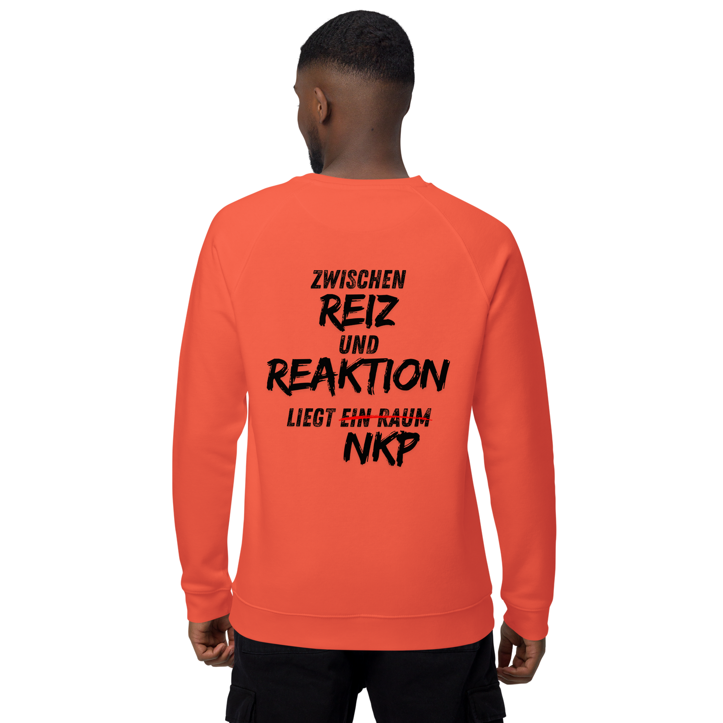 Unisex Bio-Raglan-Pullover - Reiz & Reaktion