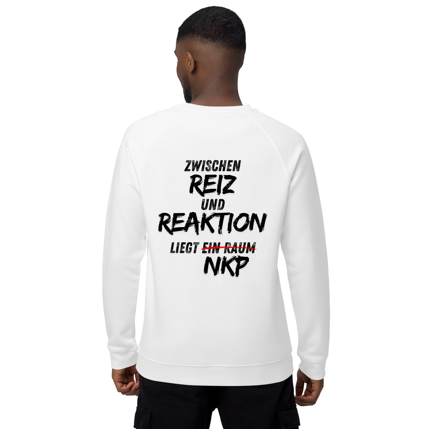 Unisex Bio-Raglan-Pullover - Reiz & Reaktion
