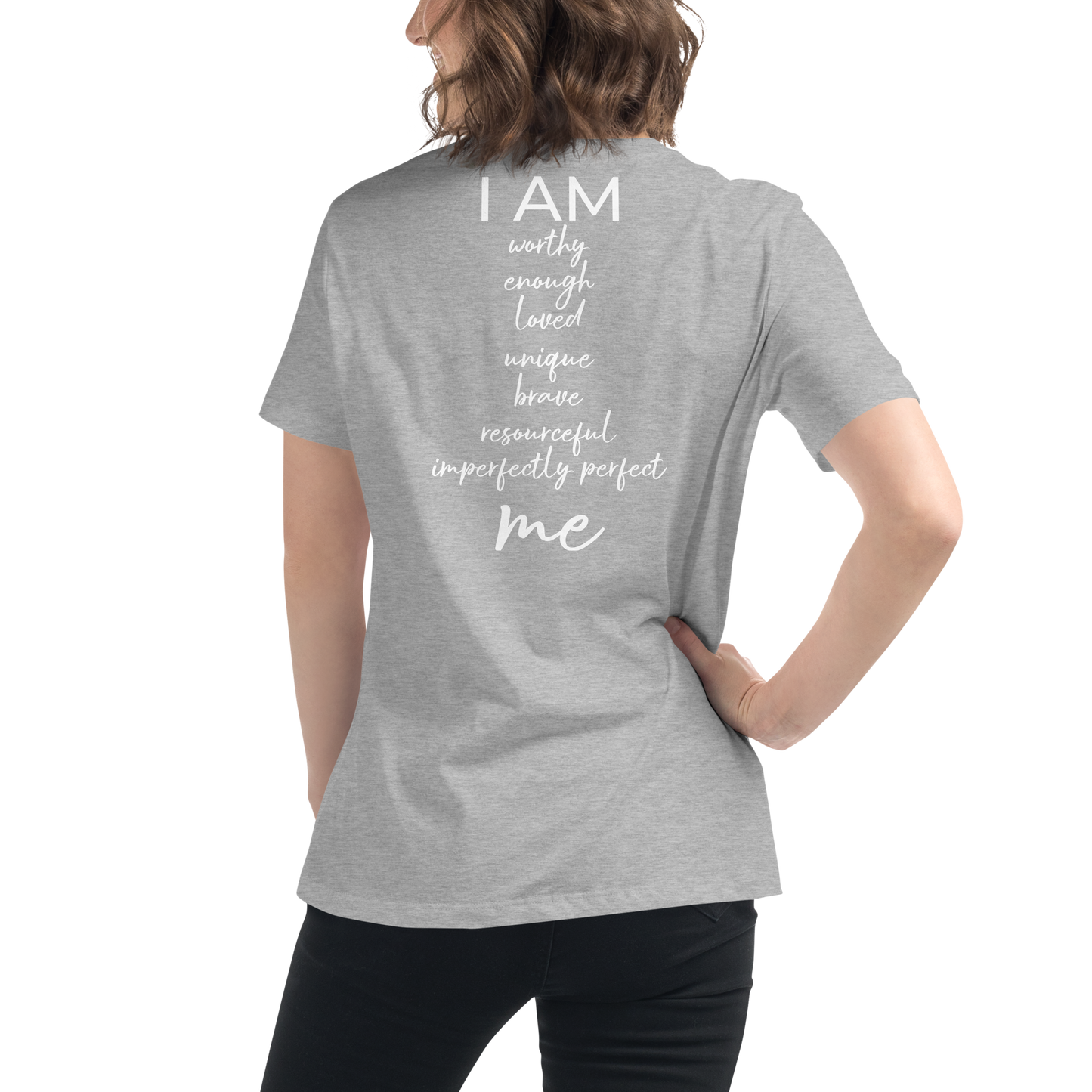 Lockeres Damen-T-Shirt - I AM ME