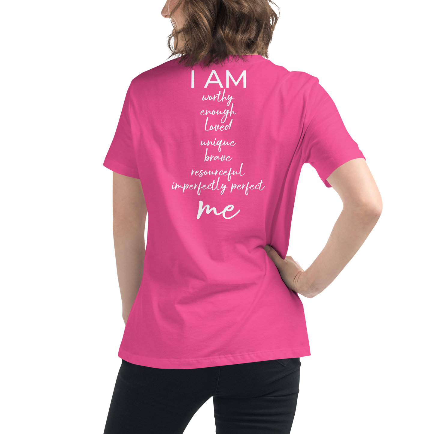 Lockeres Damen-T-Shirt - I AM ME