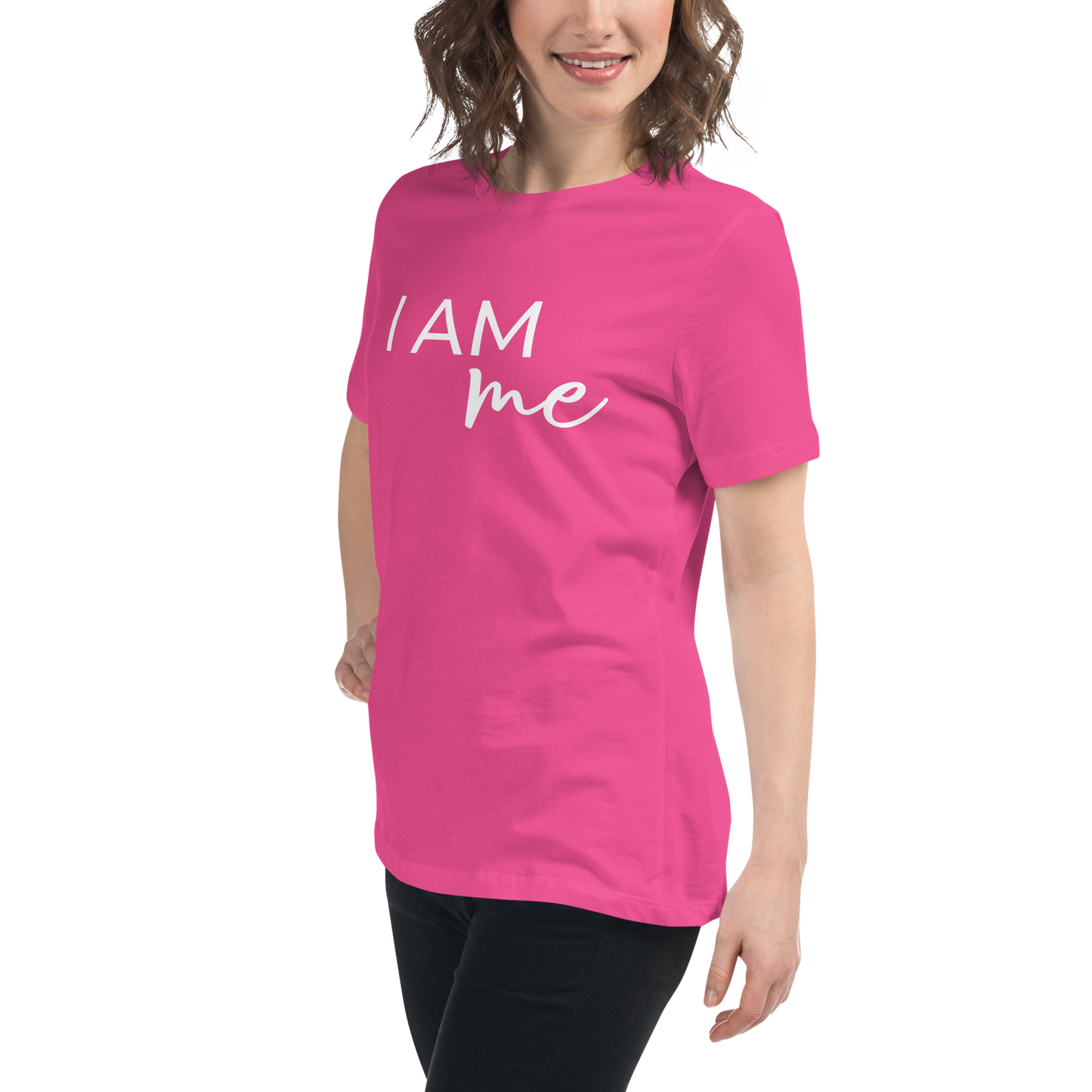 Lockeres Damen-T-Shirt - I AM ME