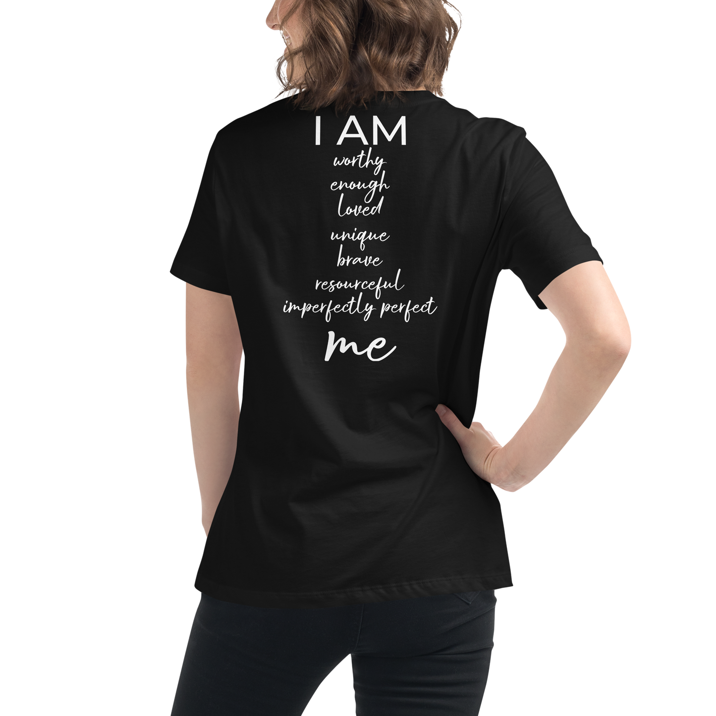 Lockeres Damen-T-Shirt - I AM ME