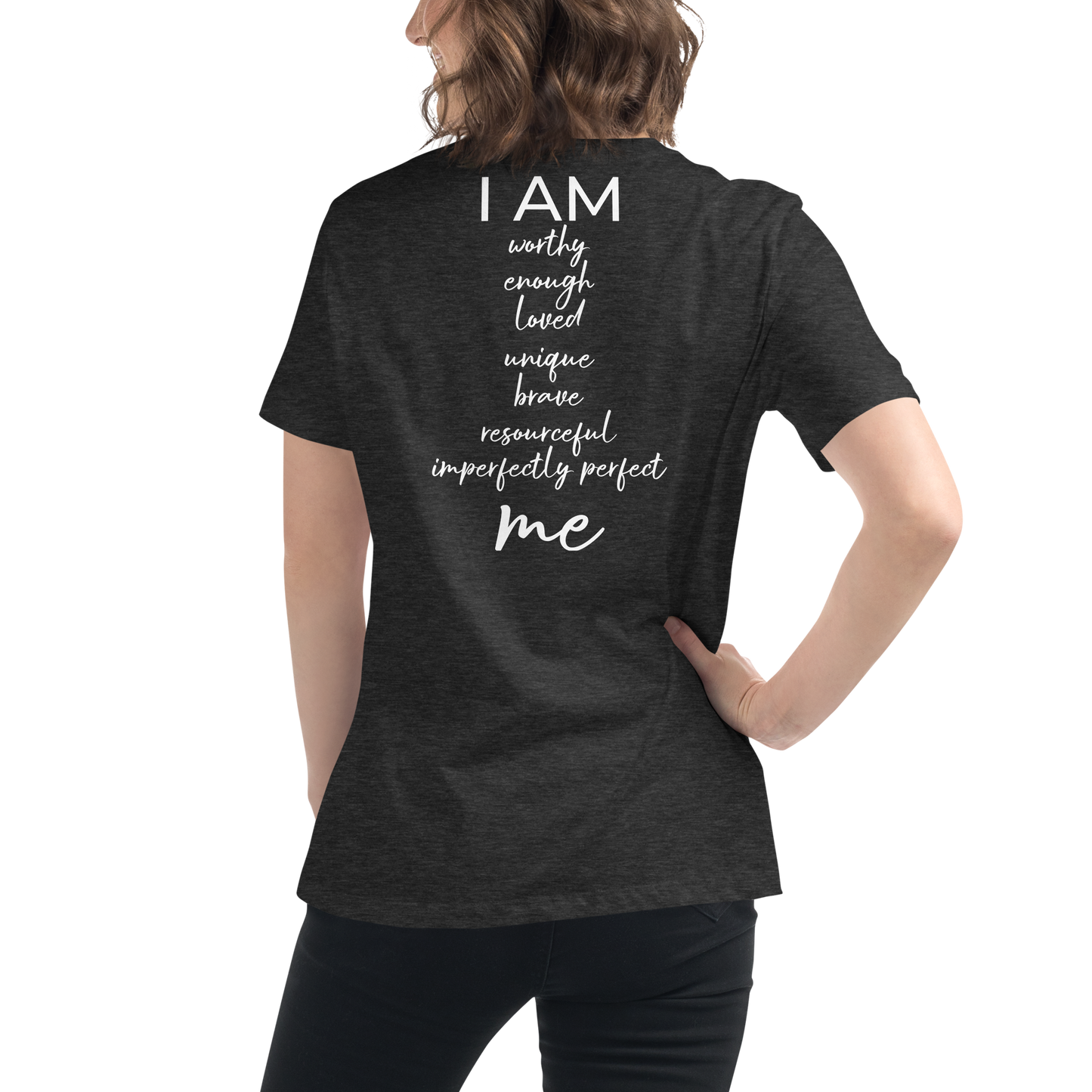Lockeres Damen-T-Shirt - I AM ME