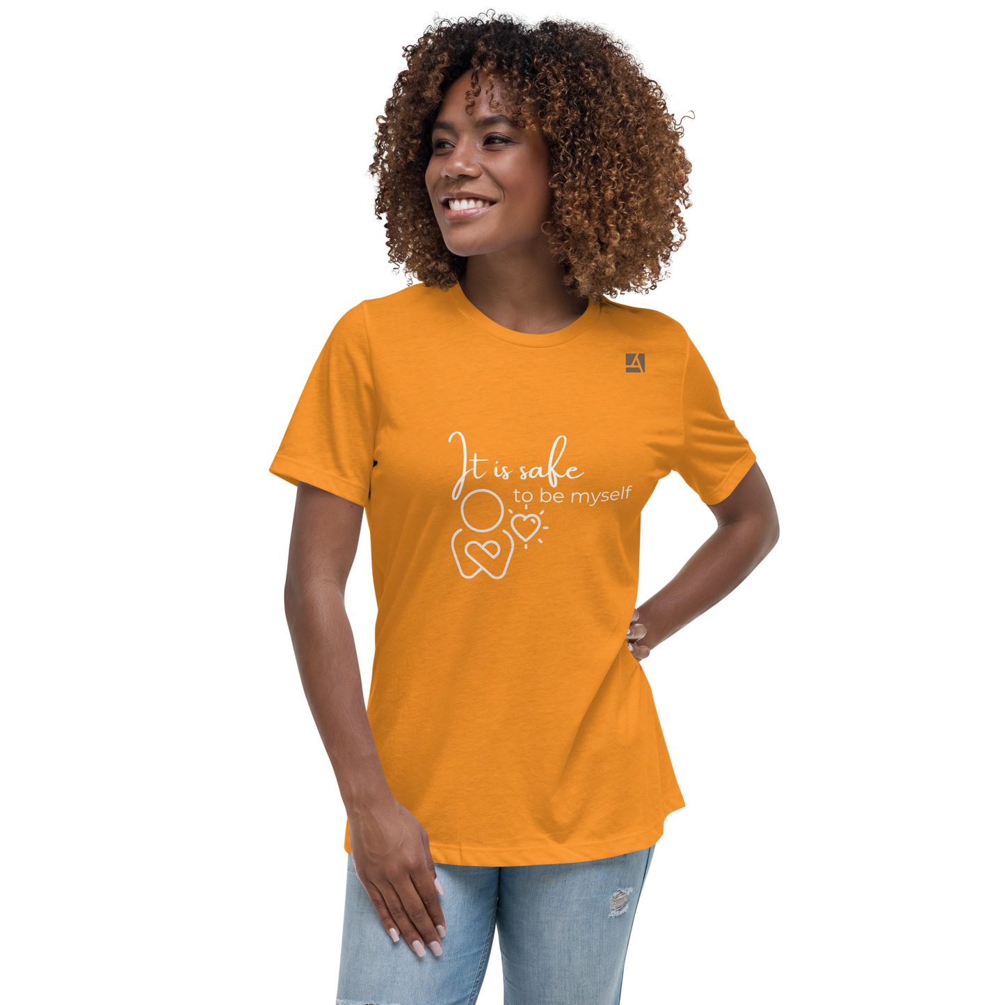 Lockeres Damen-T-Shirt - It is safe
