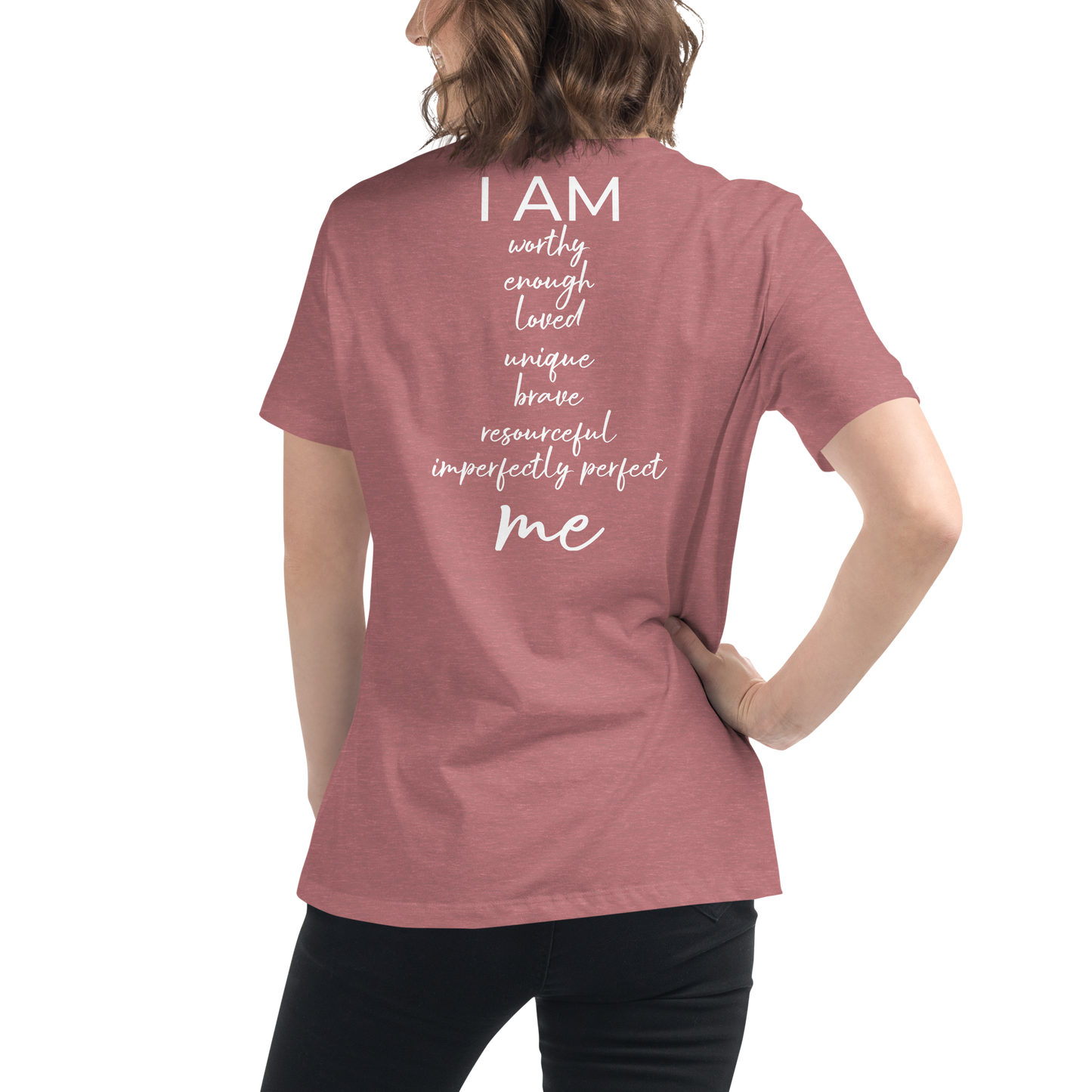 Lockeres Damen-T-Shirt - I AM ME