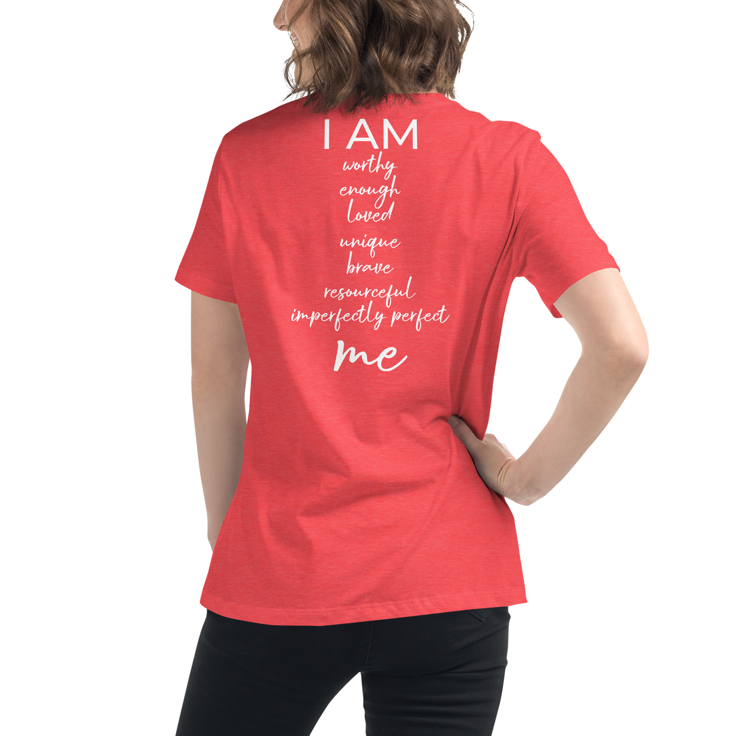 Lockeres Damen-T-Shirt - I AM ME