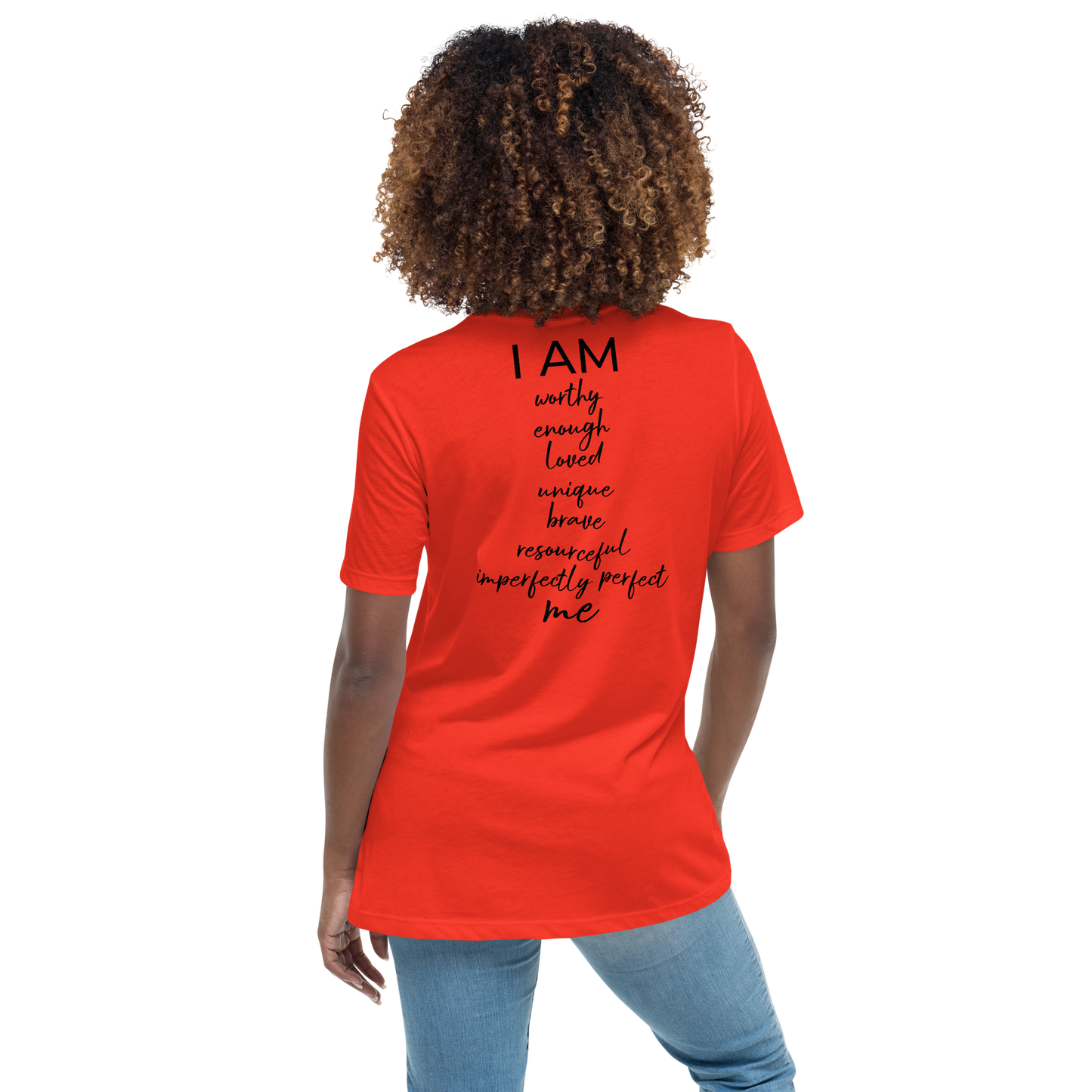 Lockeres Damen-T-Shirt - I AM ME