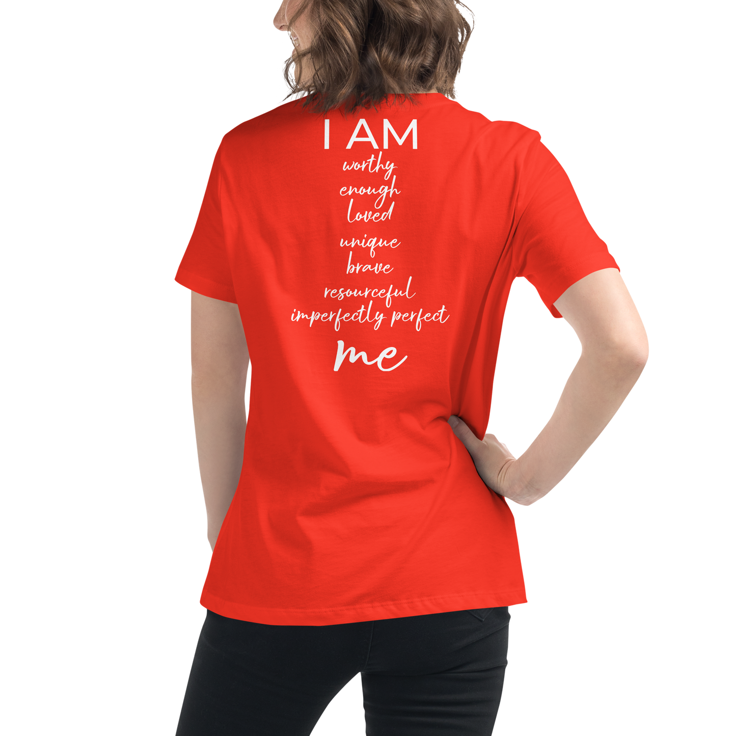 Lockeres Damen-T-Shirt - I AM ME