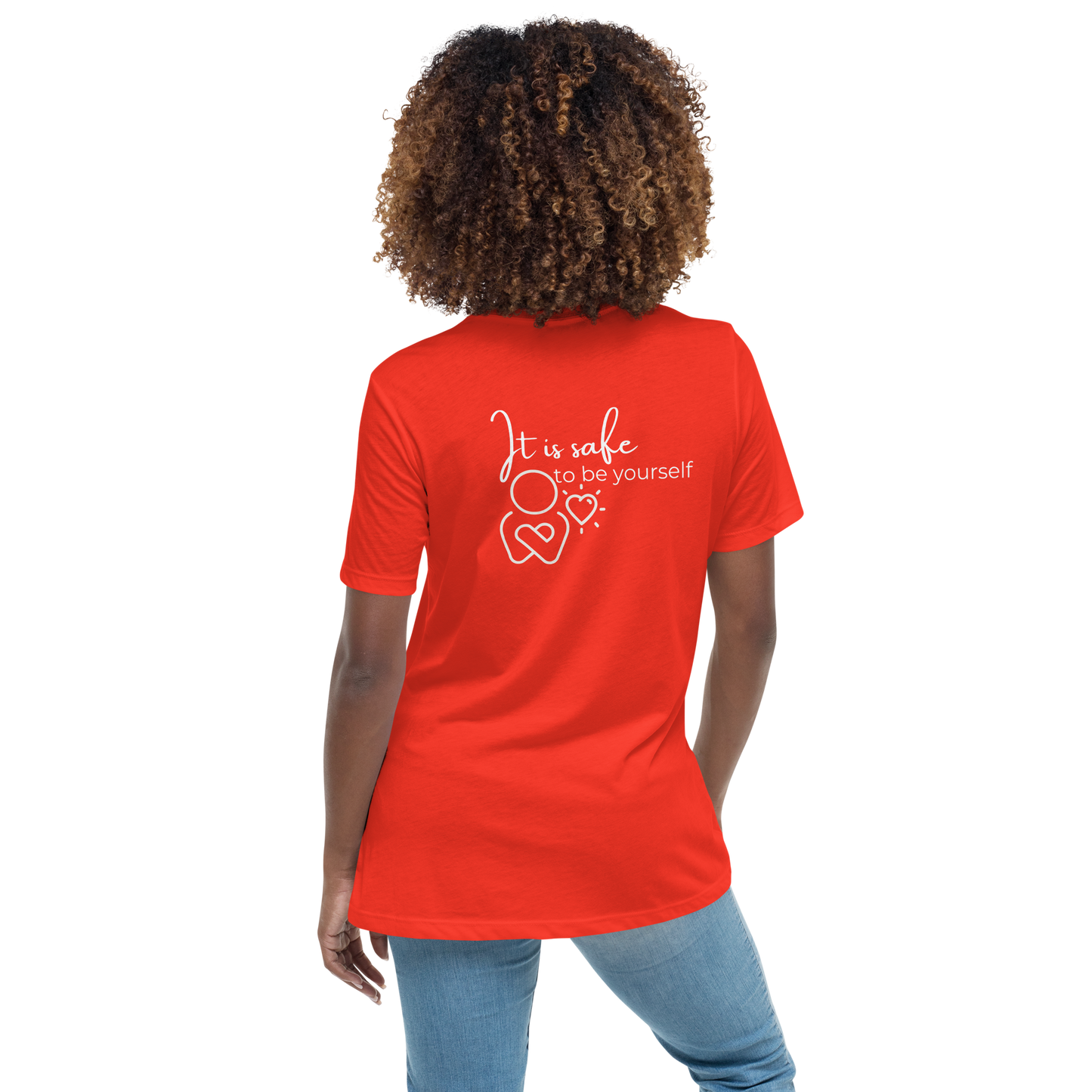 Lockeres Damen-T-Shirt - It is safe