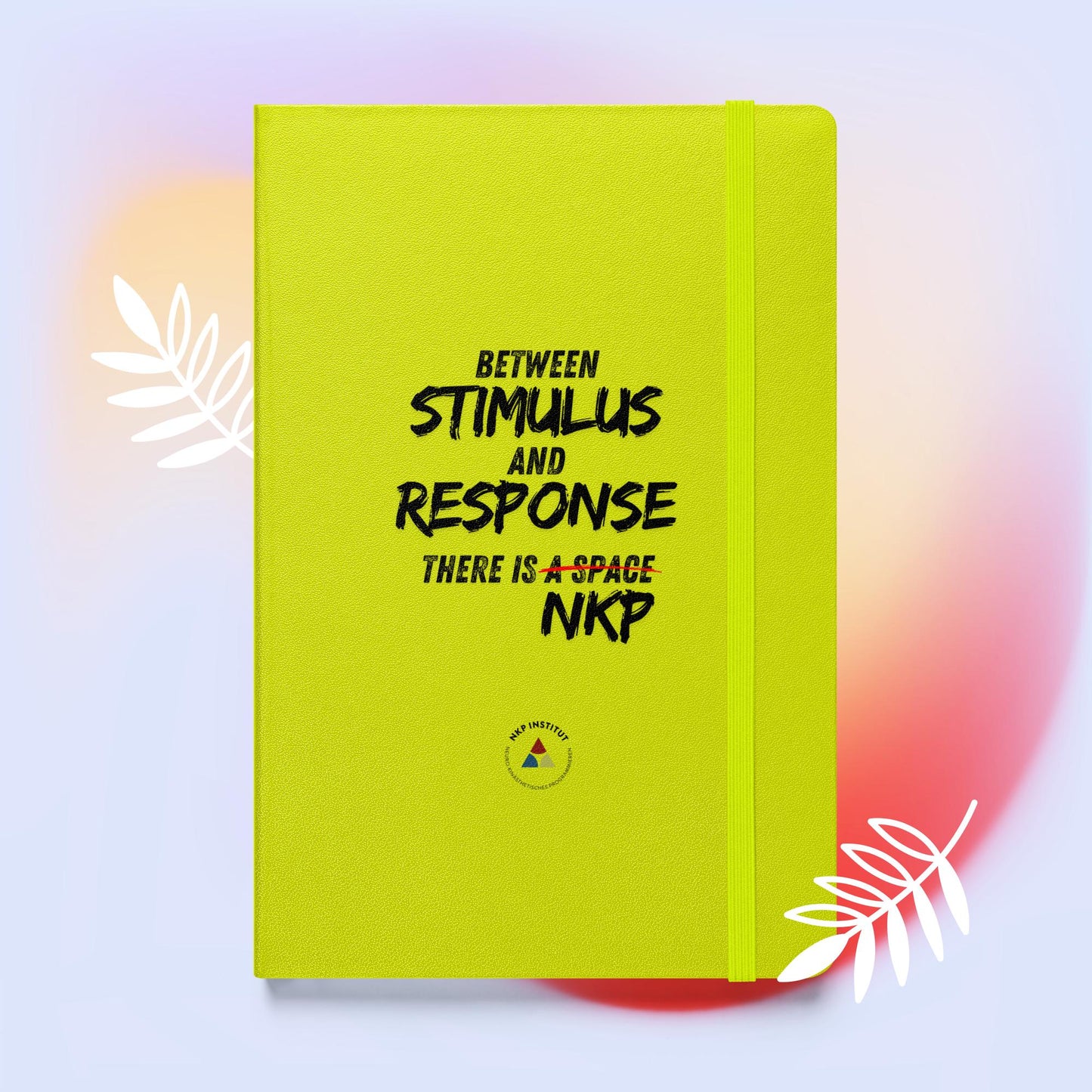 Hardcover bound notebook - Stimulus & Response