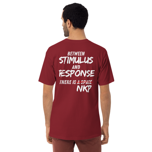 premium heavyweight tee - Stimulus & Response