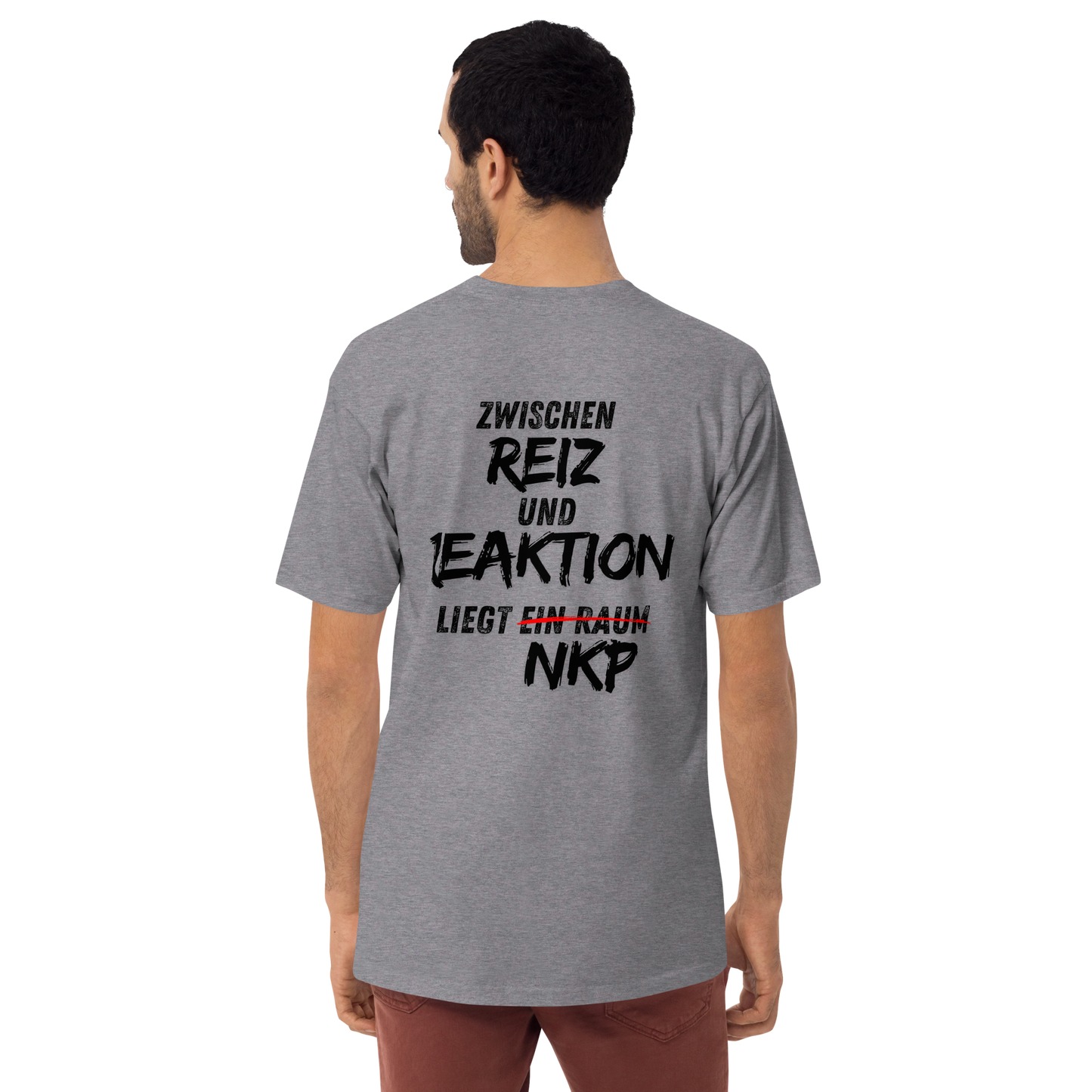 Premium T-Shirt -  Reiz & Reaktion