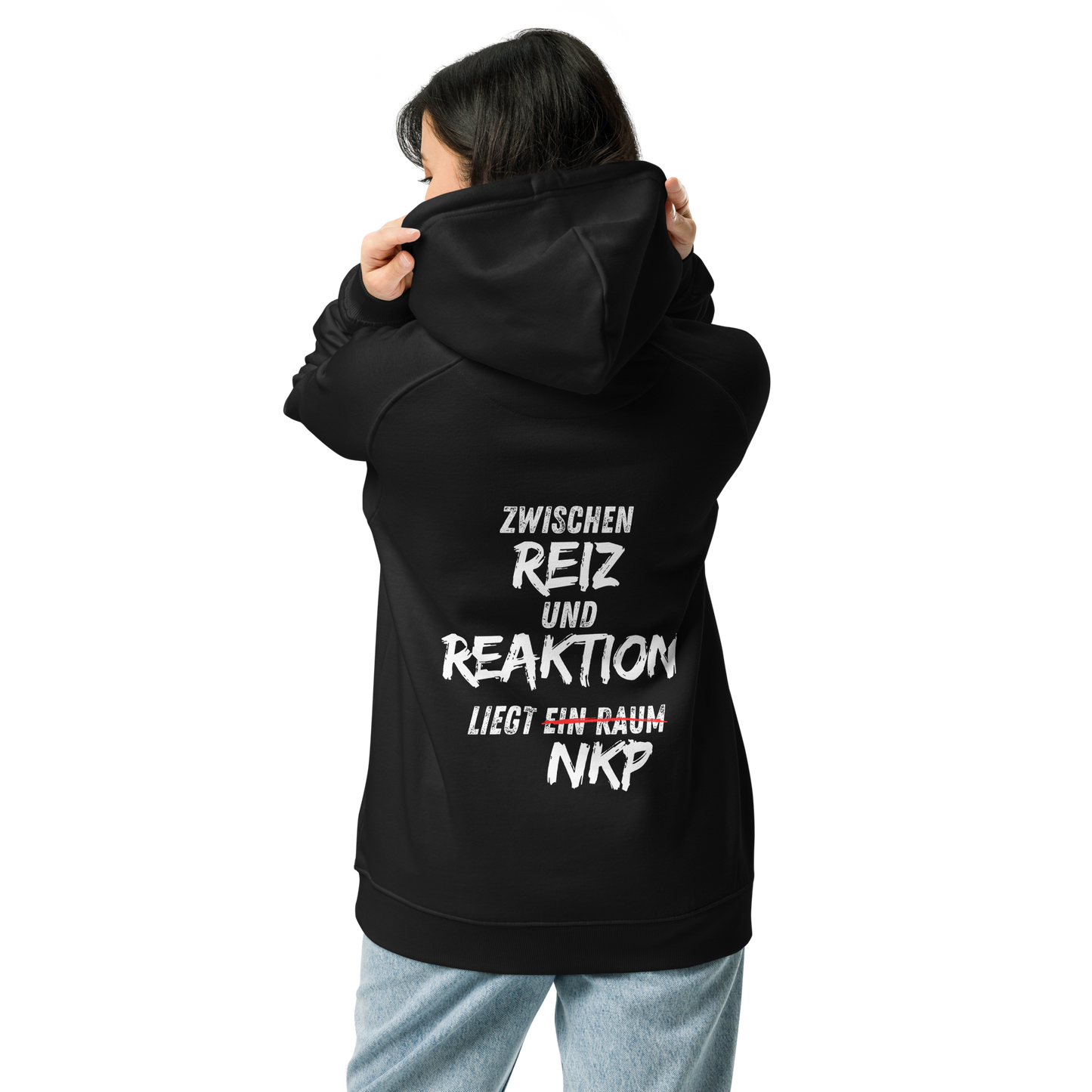 Unisex Bio-Raglan-Hoodie -  Reiz & Reaktion