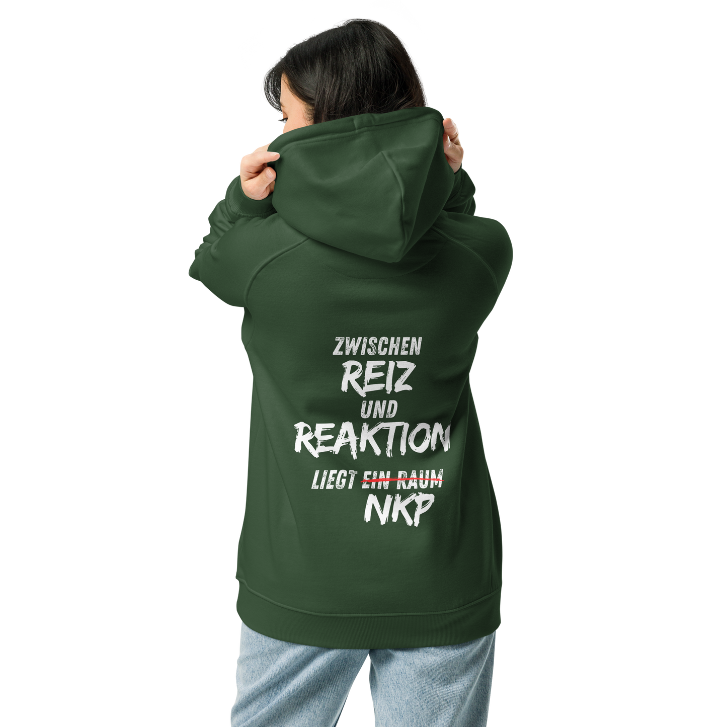 Unisex Bio-Raglan-Hoodie -  Reiz & Reaktion