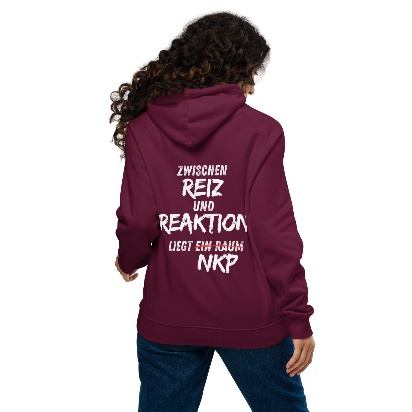 Unisex Bio-Raglan-Hoodie -  Reiz & Reaktion