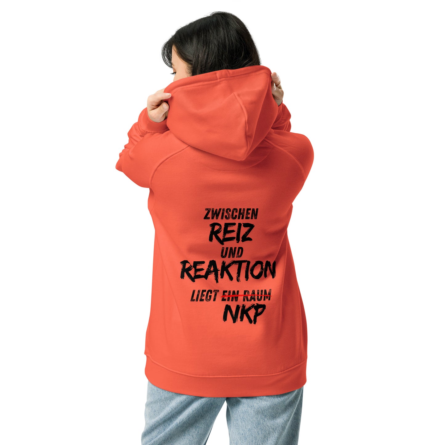 Unisex Bio-Raglan-Hoodie - Reiz & Reaktion