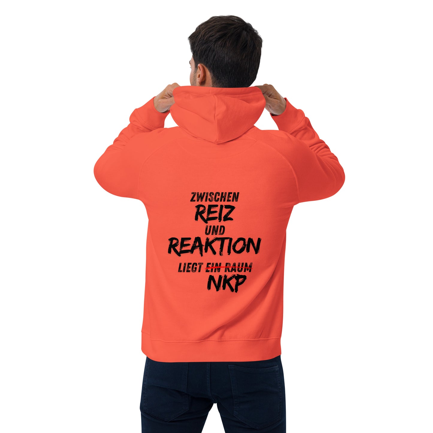 Unisex Bio-Raglan-Hoodie - Reiz & Reaktion