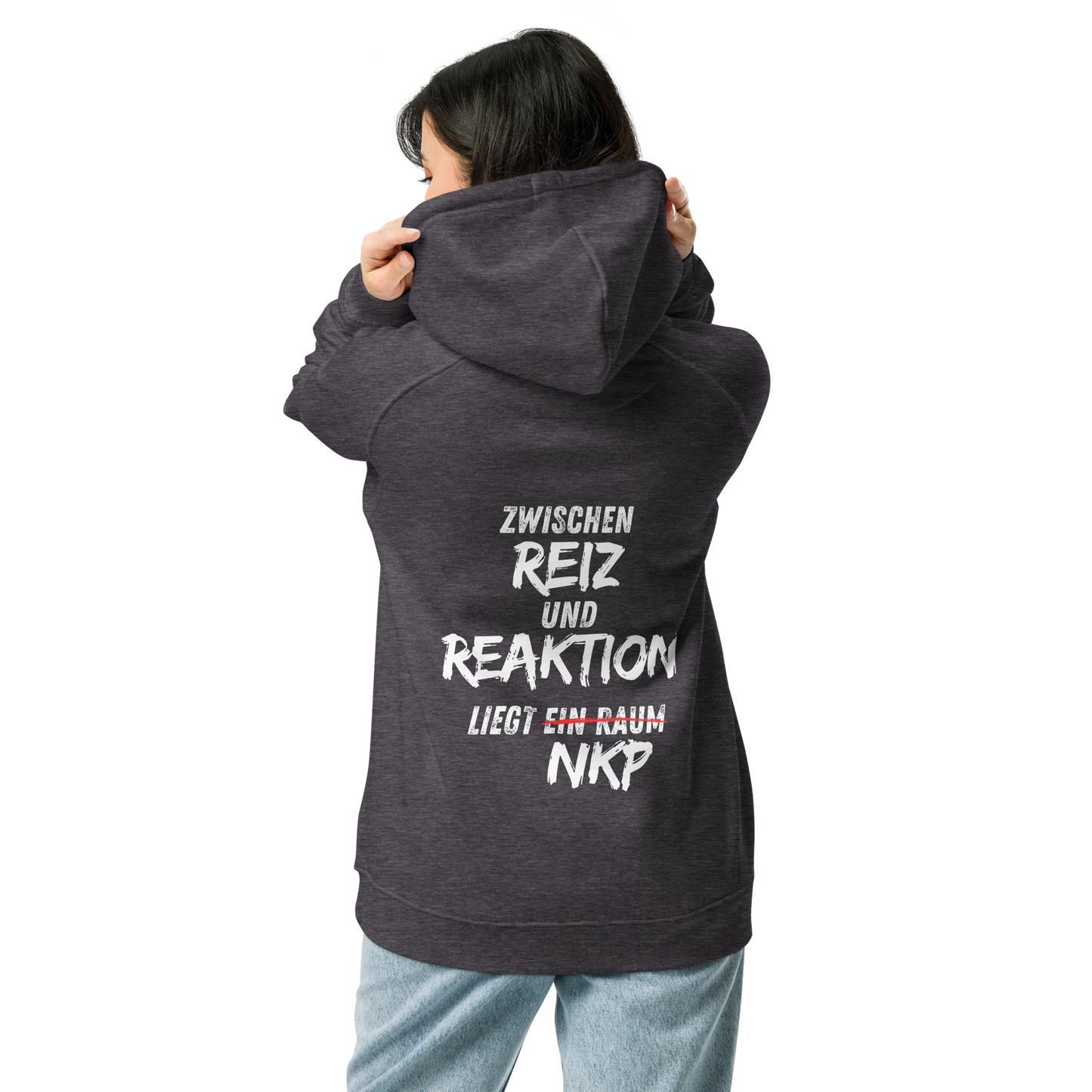 Unisex Bio-Raglan-Hoodie -  Reiz & Reaktion