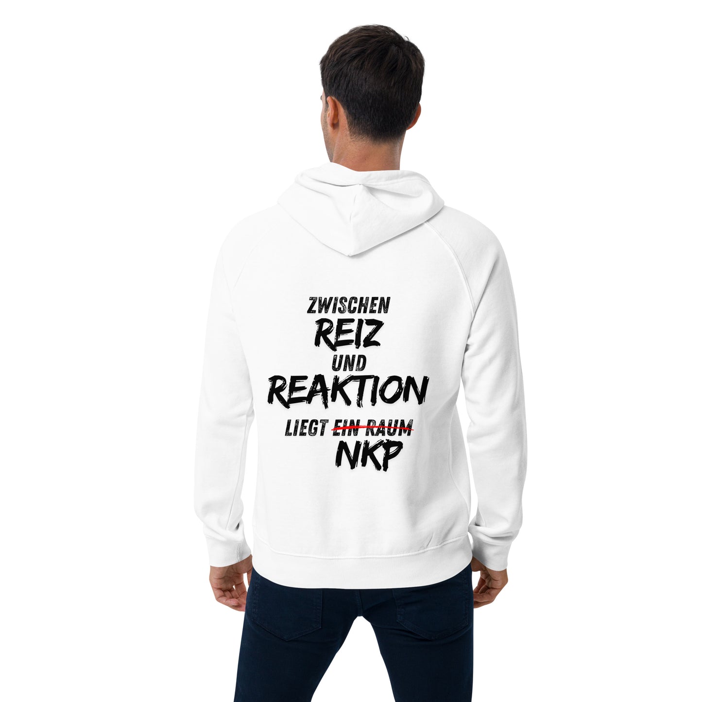 Unisex Bio-Raglan-Hoodie - Reiz & Reaktion