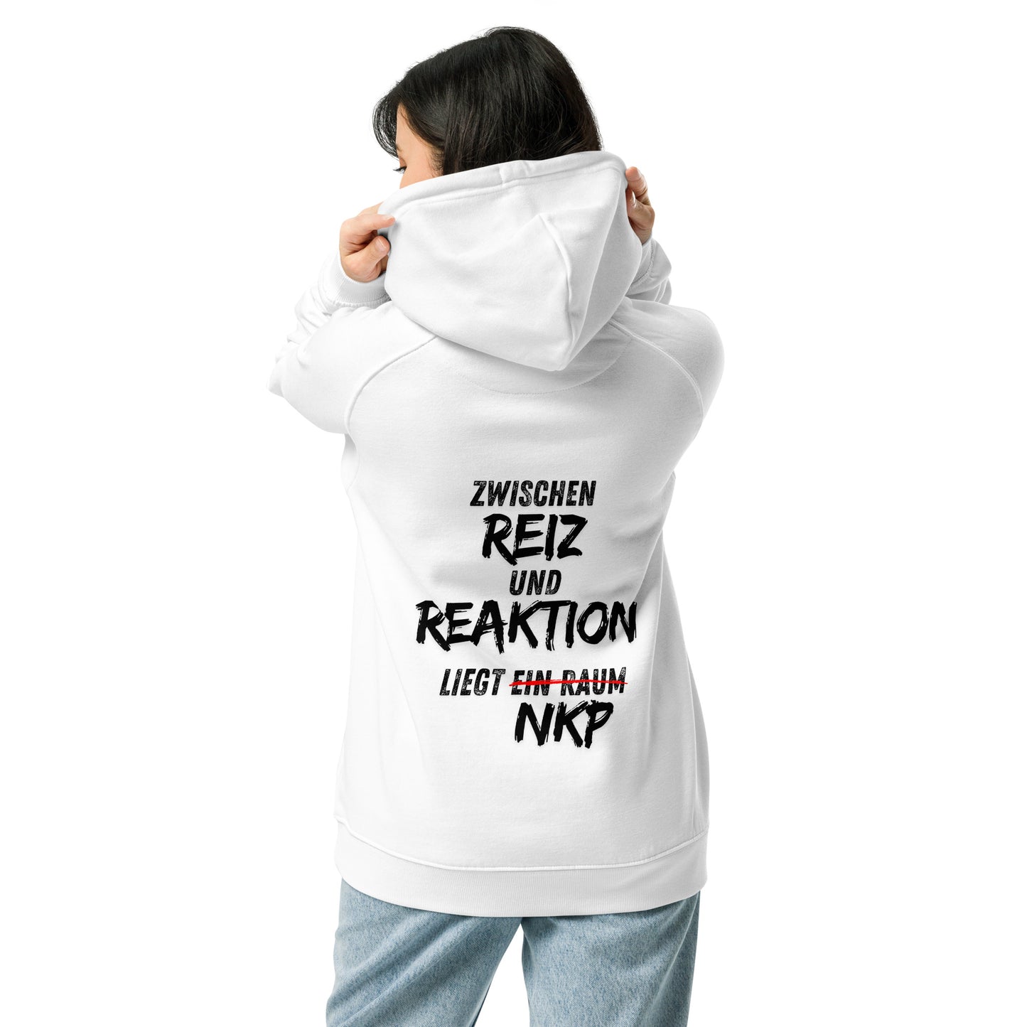 Unisex Bio-Raglan-Hoodie - Reiz & Reaktion