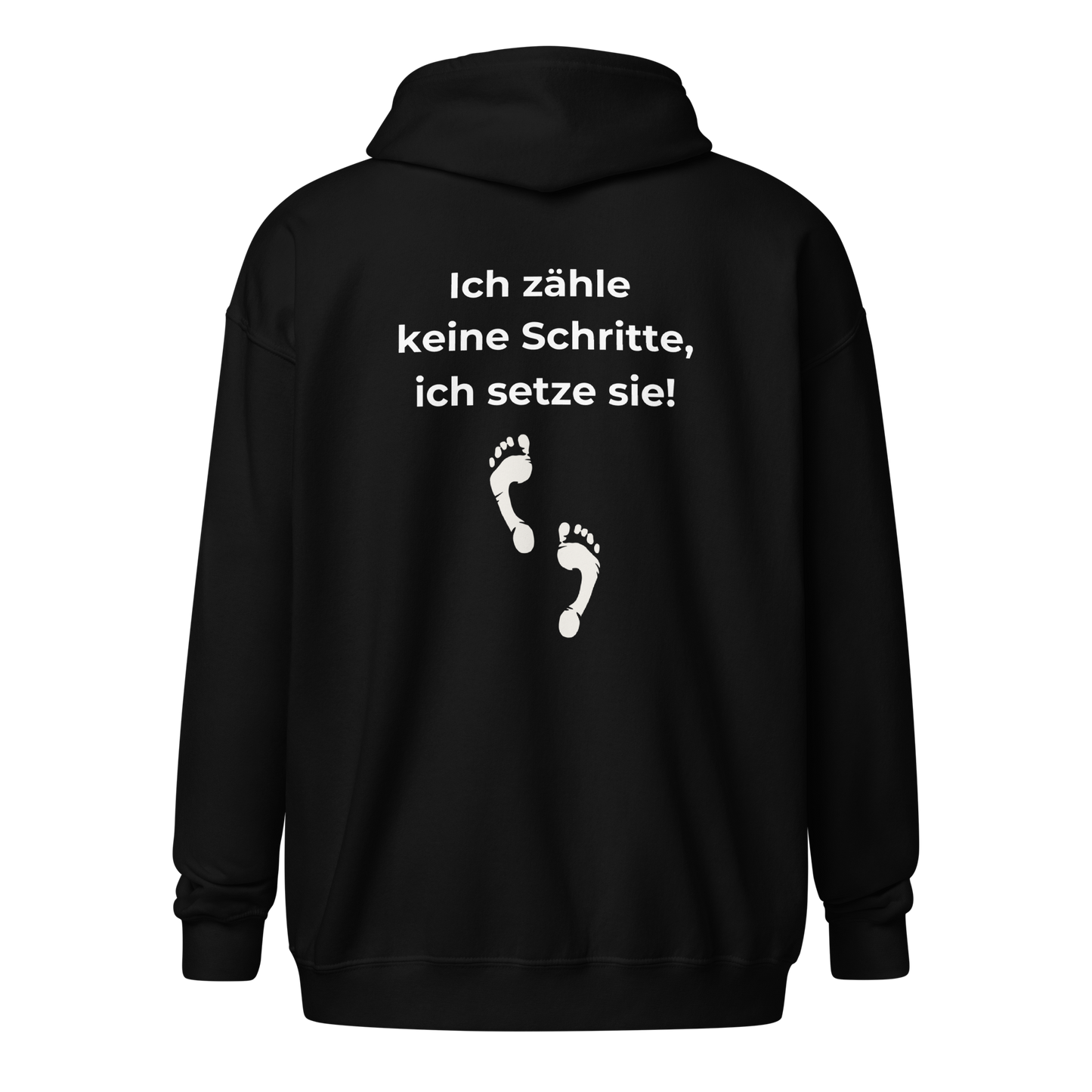 Unisex Zip Hoodie - Schritte