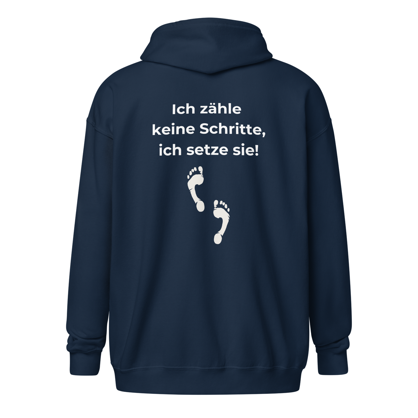 Unisex Zip Hoodie - Schritte