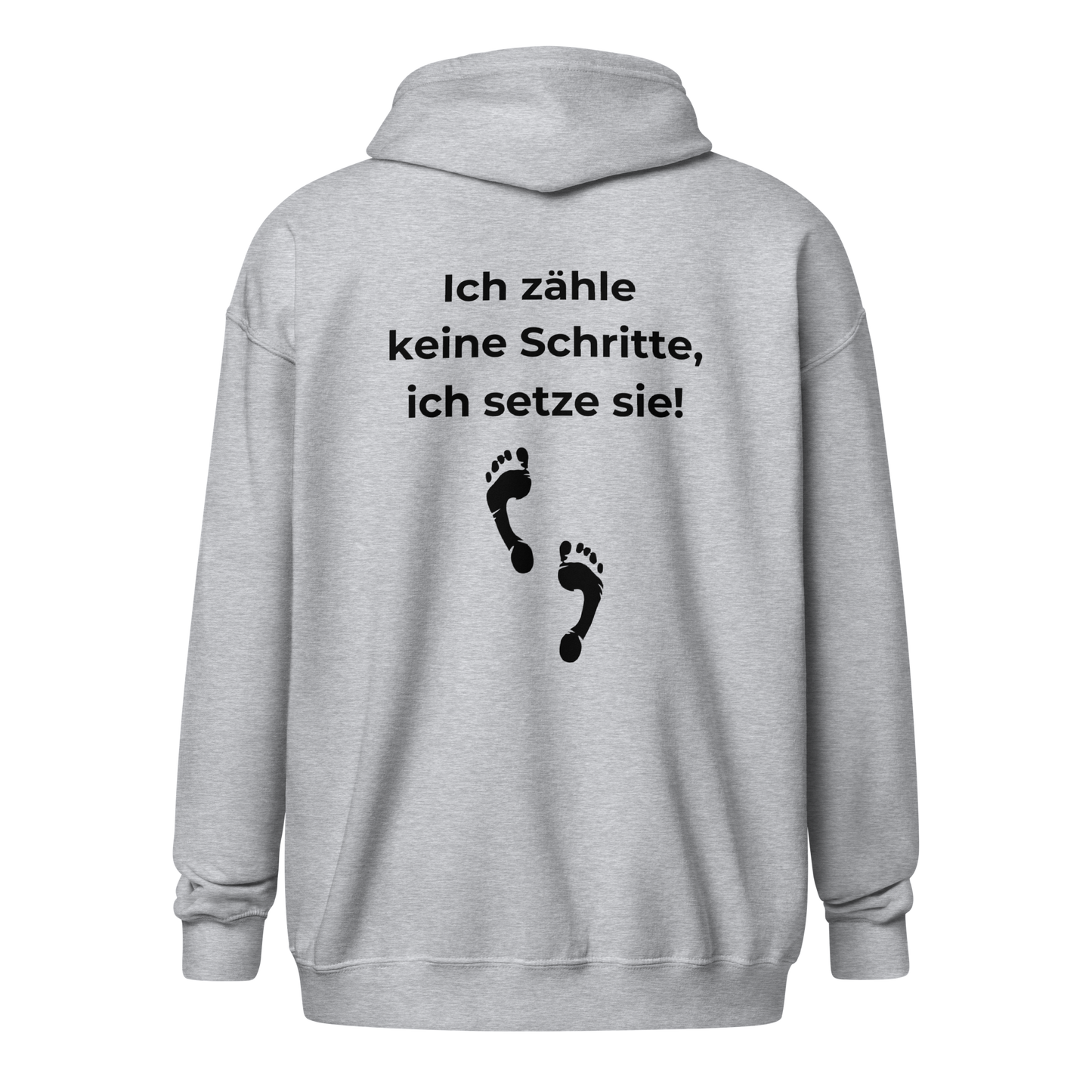 Unisex Zip Hoodie - Schritte