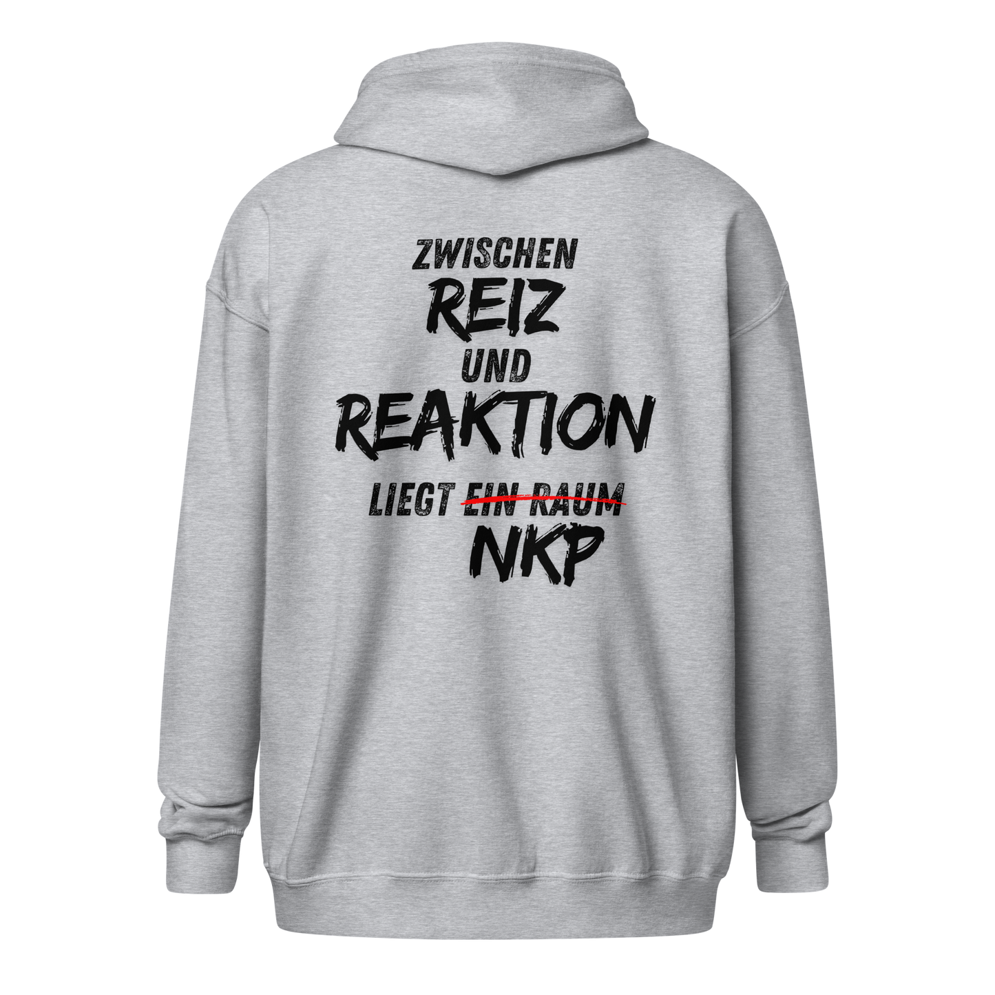 Unisex Heavy-Blend Zip Hoodie - Reiz & Reaktion