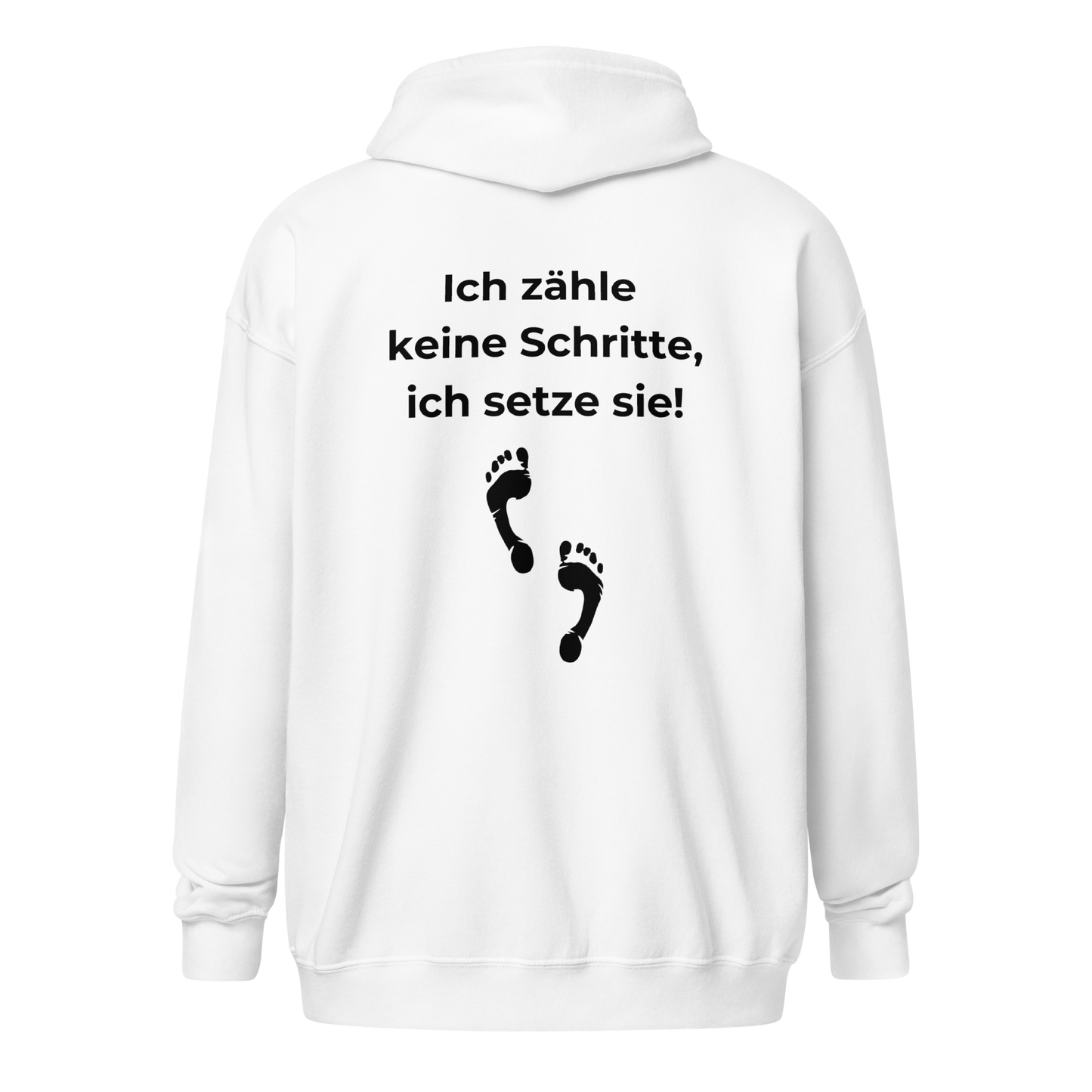 Unisex Zip Hoodie - Schritte