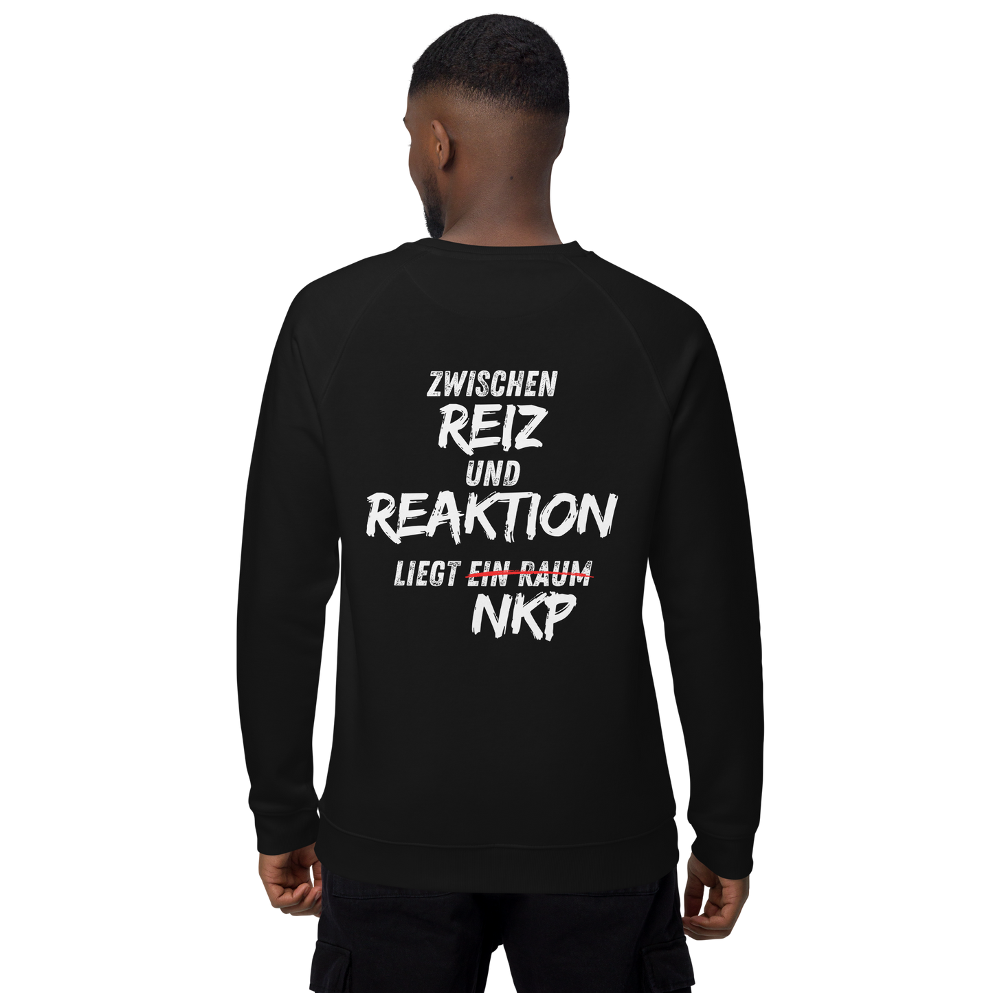 Unisex Bio-Raglan-Pullover -  Reiz & Reaktion