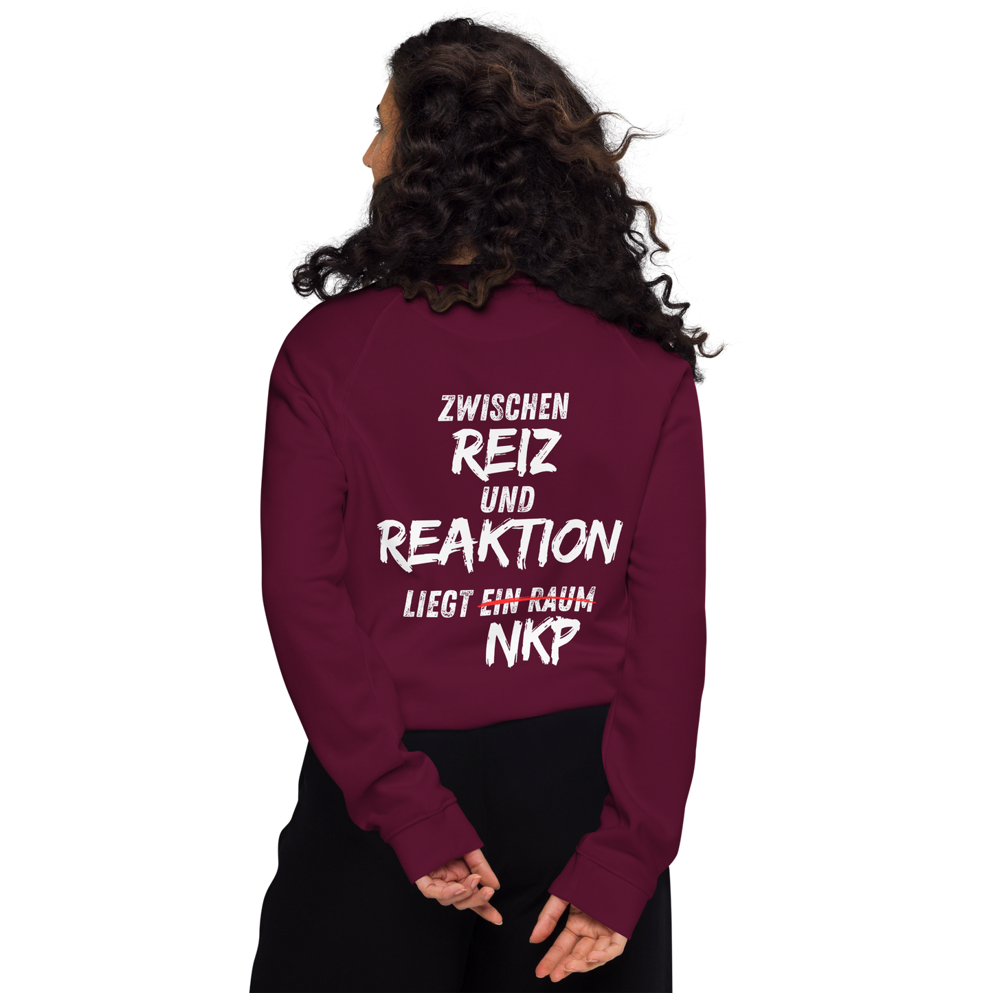 Unisex Bio-Raglan-Pullover -  Reiz & Reaktion