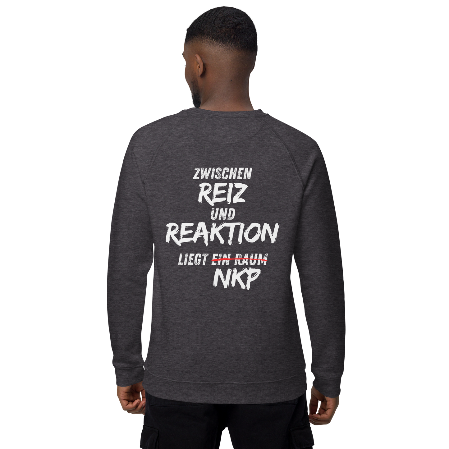 Unisex Bio-Raglan-Pullover -  Reiz & Reaktion