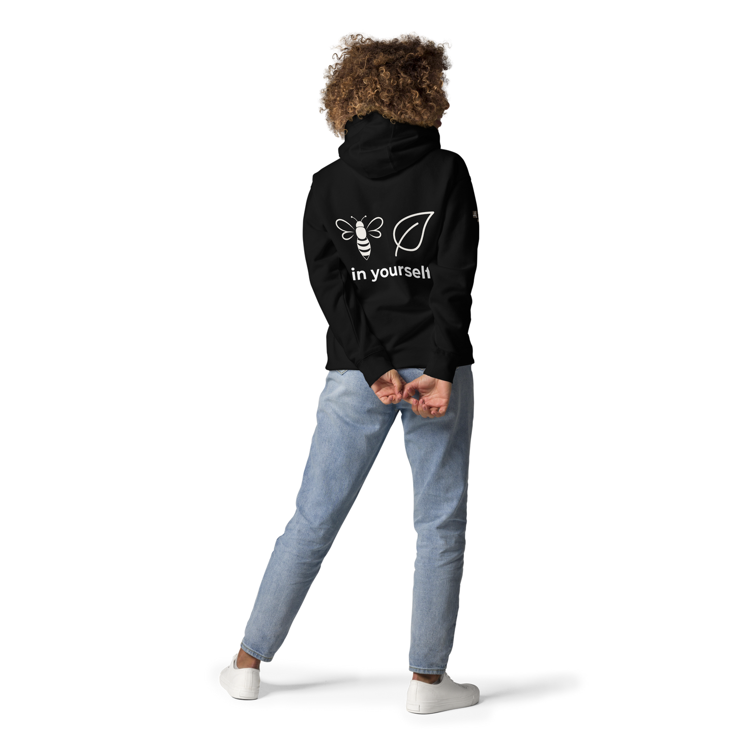 Unisex-Kapuzenpullover - Bee-Leaf in Yourself