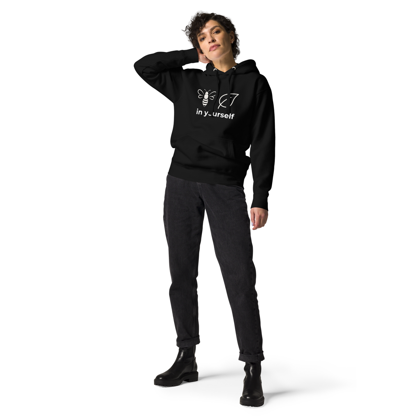 Unisex-Kapuzenpullover - Bee-Leaf in Yourself