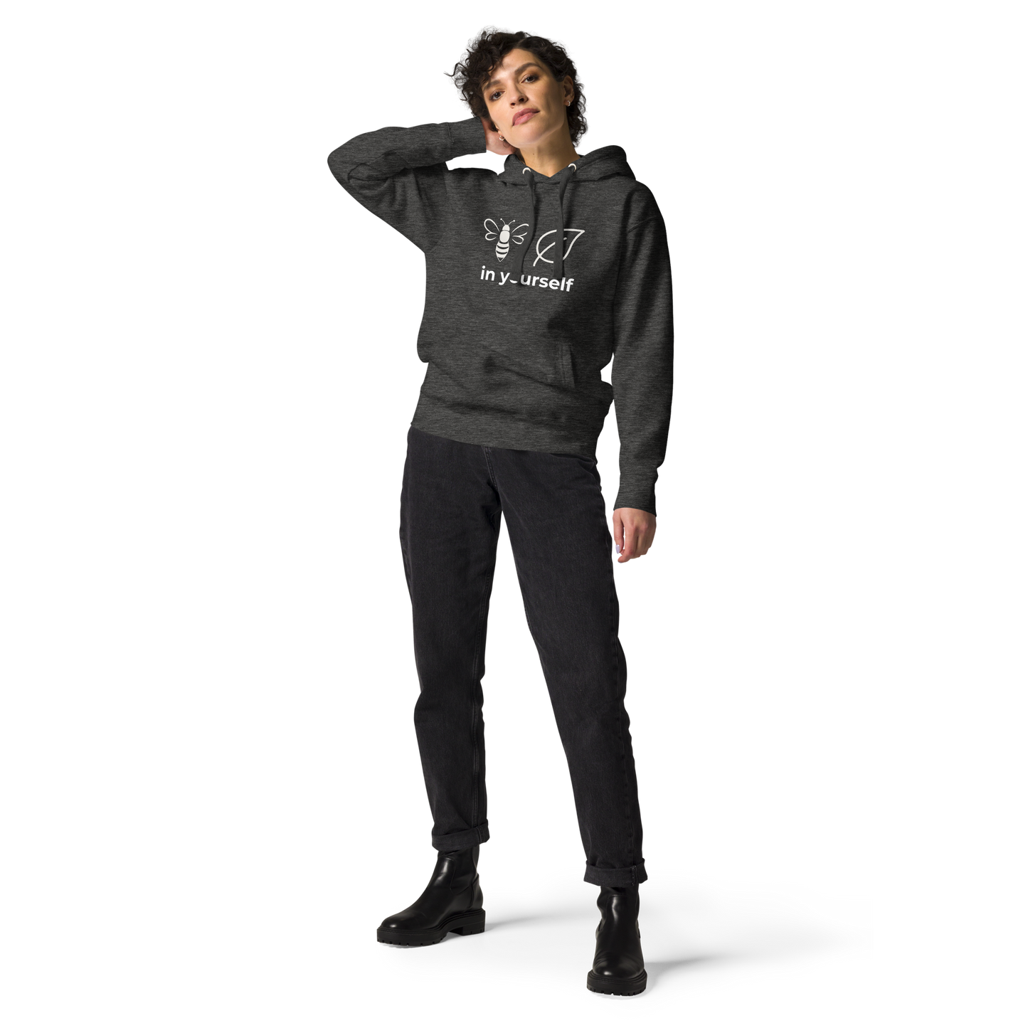 Unisex-Kapuzenpullover - Bee-Leaf in Yourself