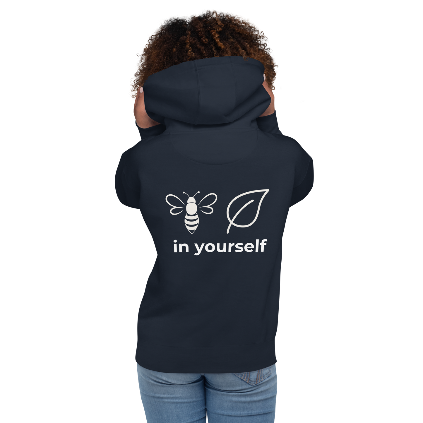 Unisex-Kapuzenpullover - Bee-Leaf in Yourself