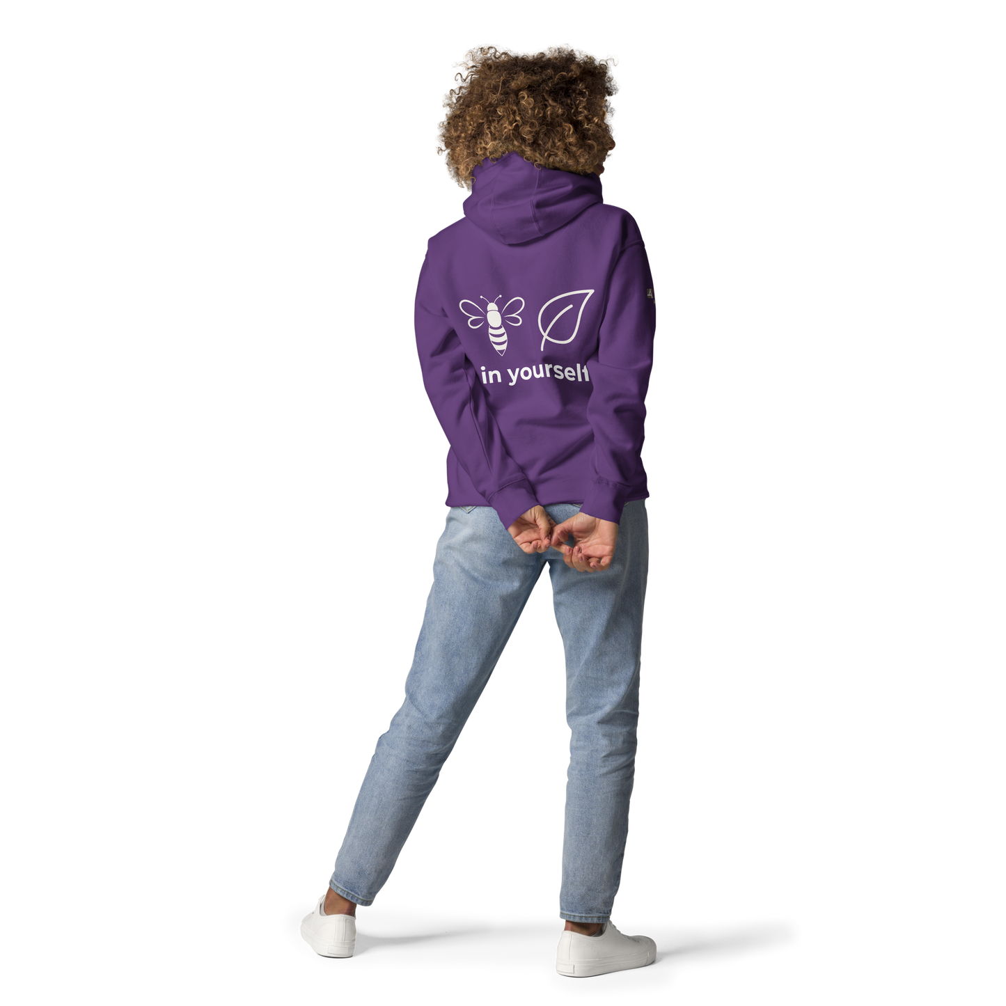 Unisex-Kapuzenpullover - Bee-Leaf in Yourself