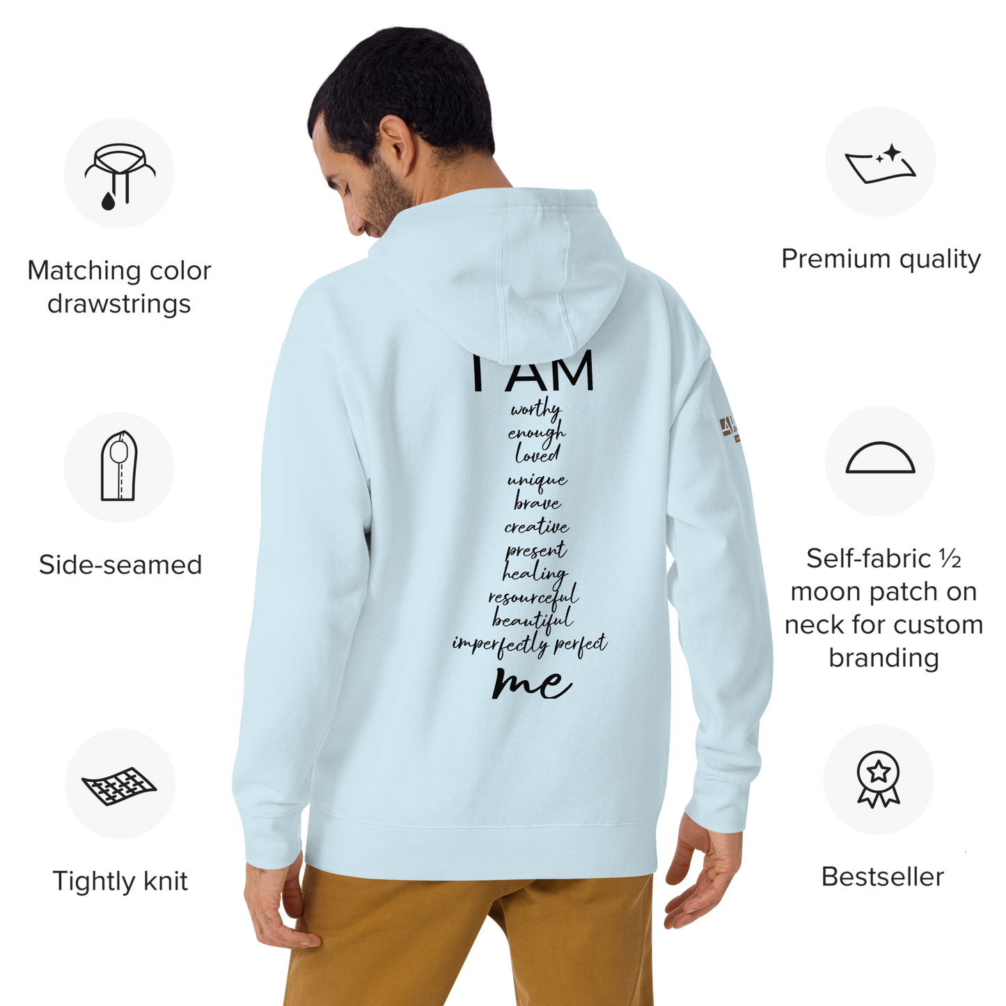 Unisex-Kapuzenpullover - I AM ME