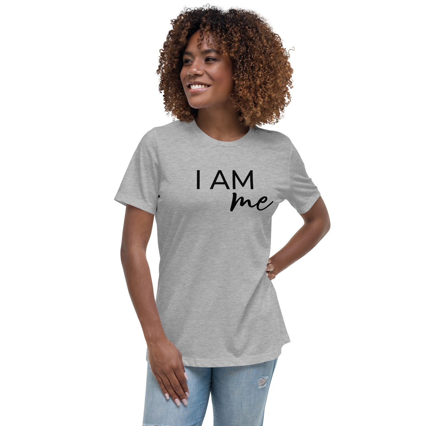 Lockeres Damen-T-Shirt - I AM ME