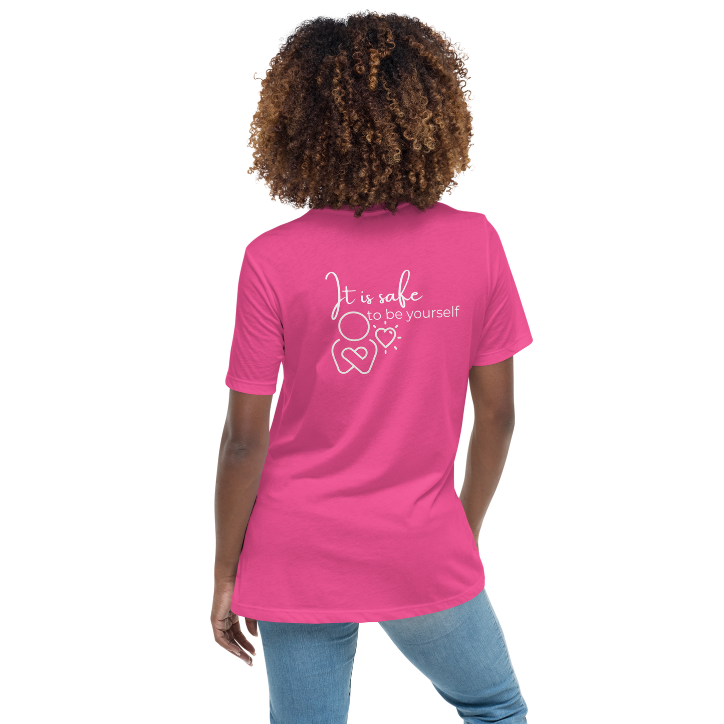 Lockeres Damen-T-Shirt - It is safe