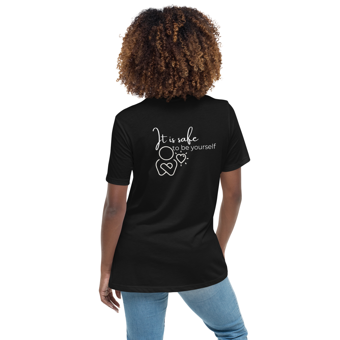 Lockeres Damen-T-Shirt - It is safe