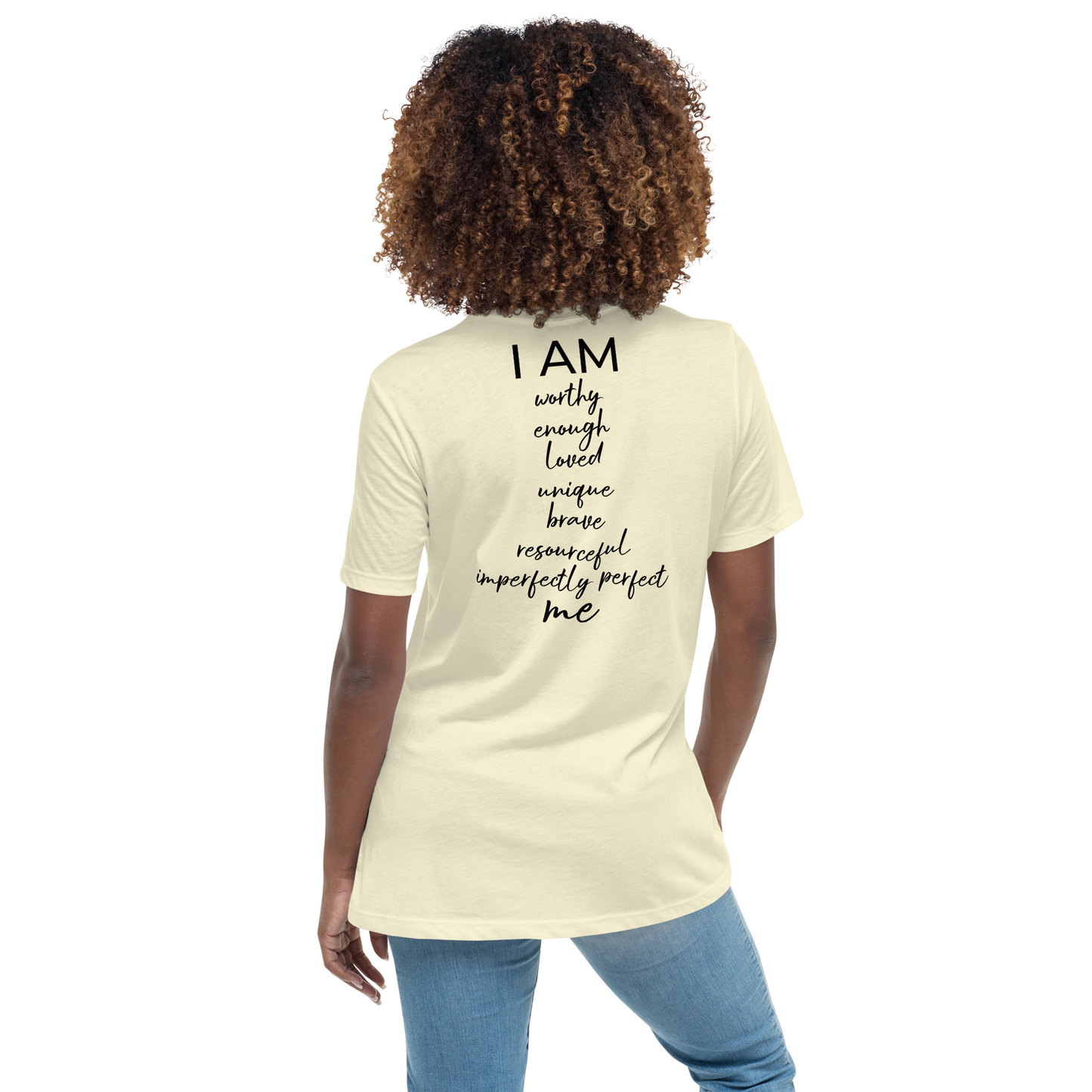 Lockeres Damen-T-Shirt - I AM ME